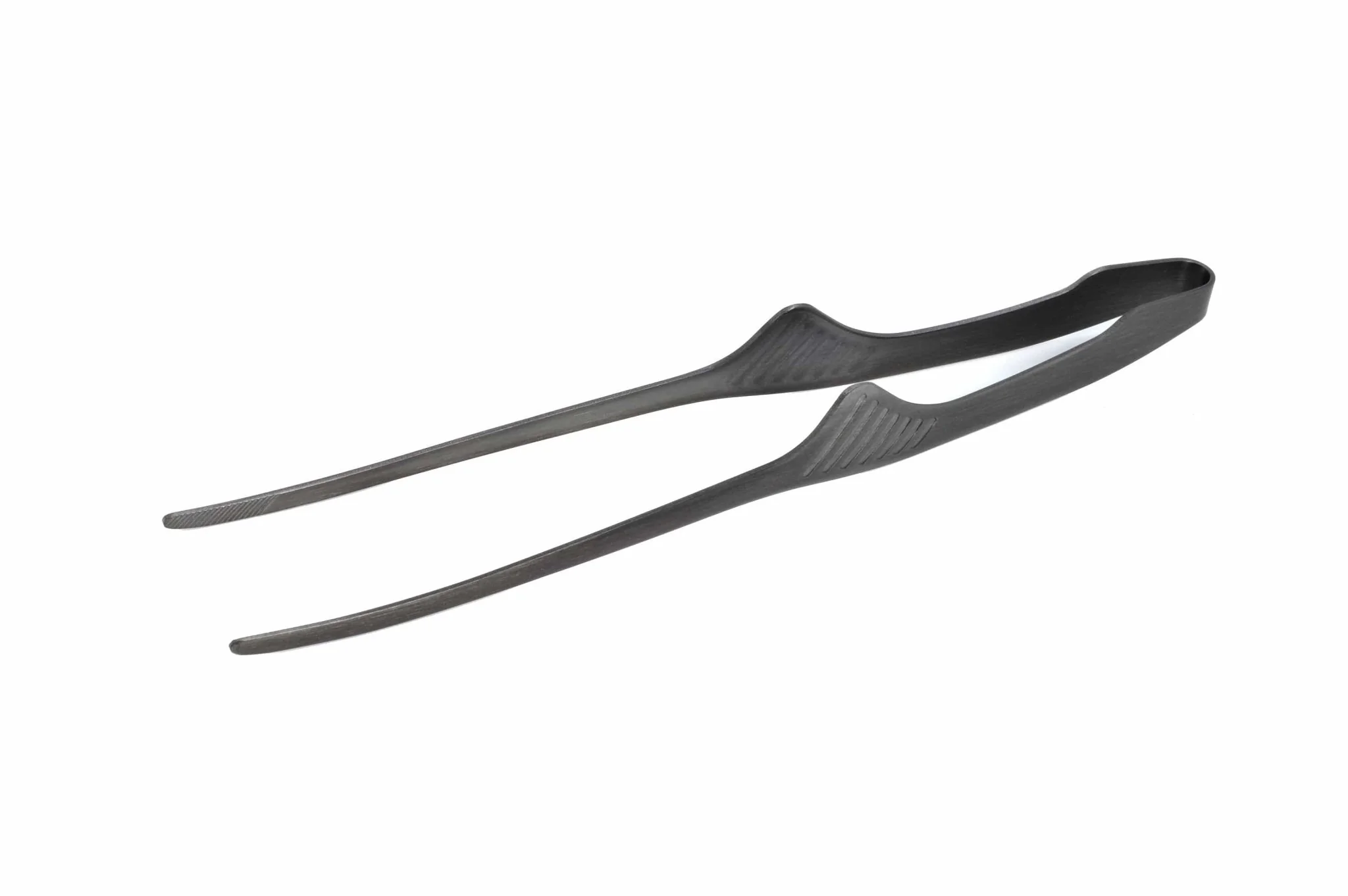Black Oxide Cooking Tongs 240mm - Image 2