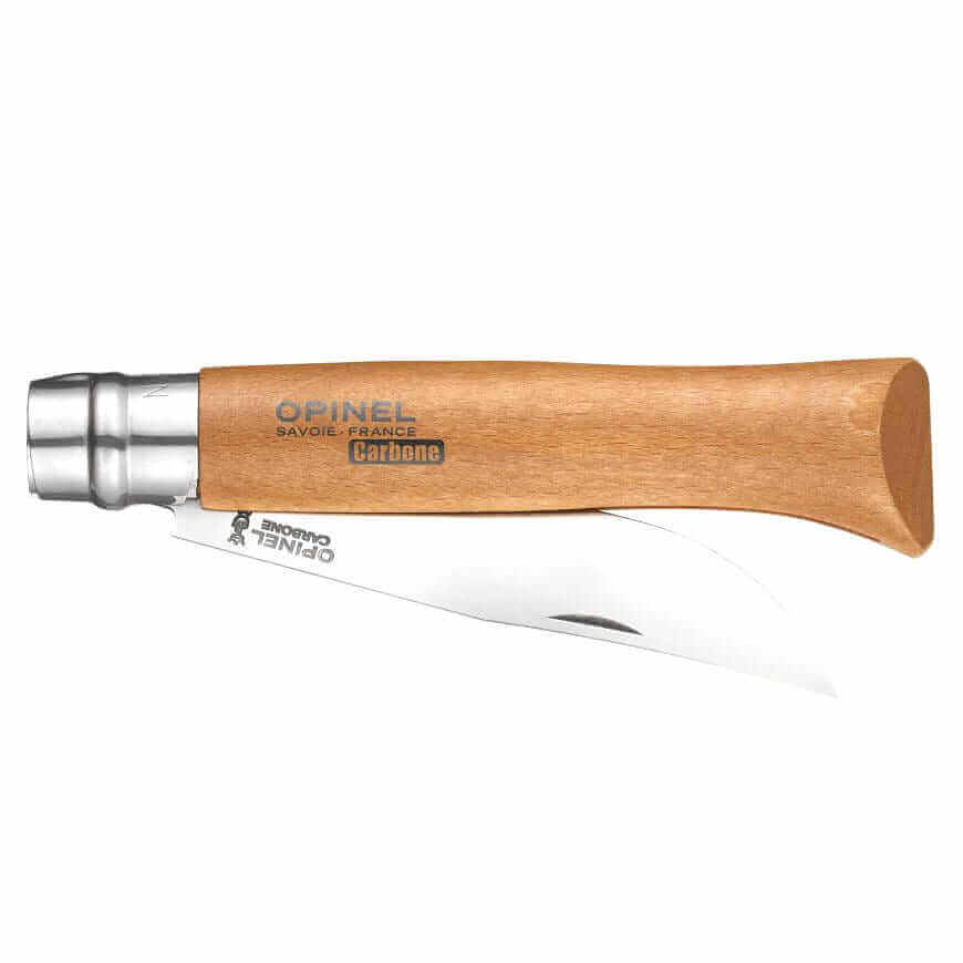 Carbon Vrn #12 Opinel Knife 120mm - Image 2