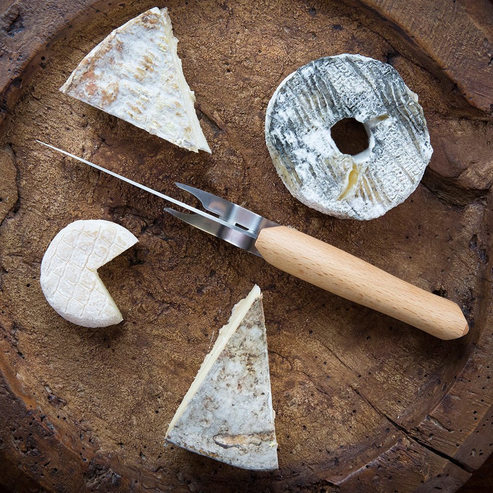 Cheese Knife and Fork Set Opinel - Image 2