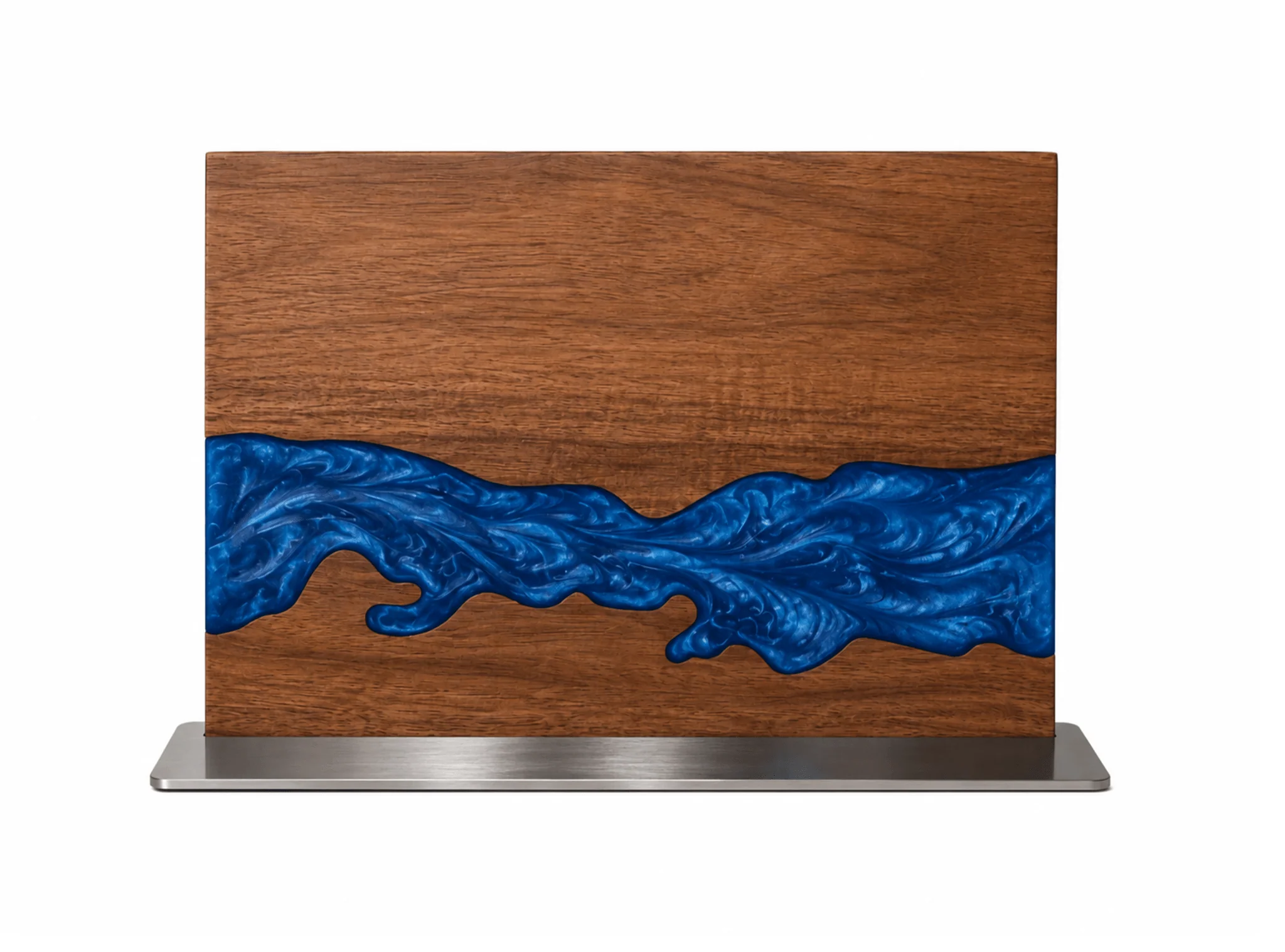 Epoxy Acacia Magnetic Knife Block
