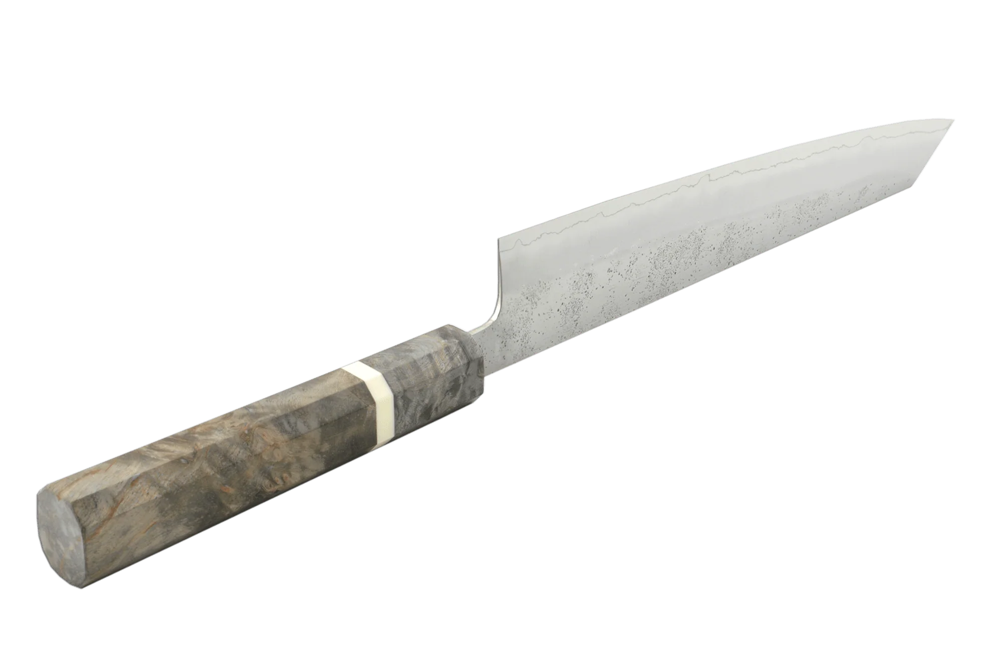 Ginrei Silver3 Nashiji Birch Kiritsuke 210mm - Image 2