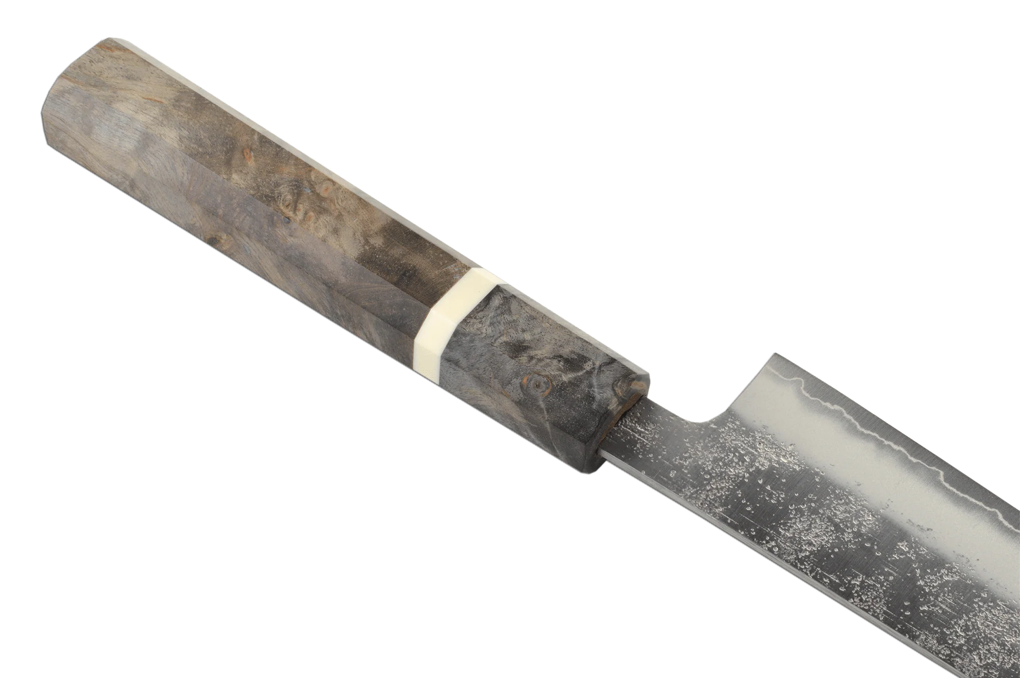 Ginrei Silver3 Nashiji Birch Kiritsuke 210mm - Image 3