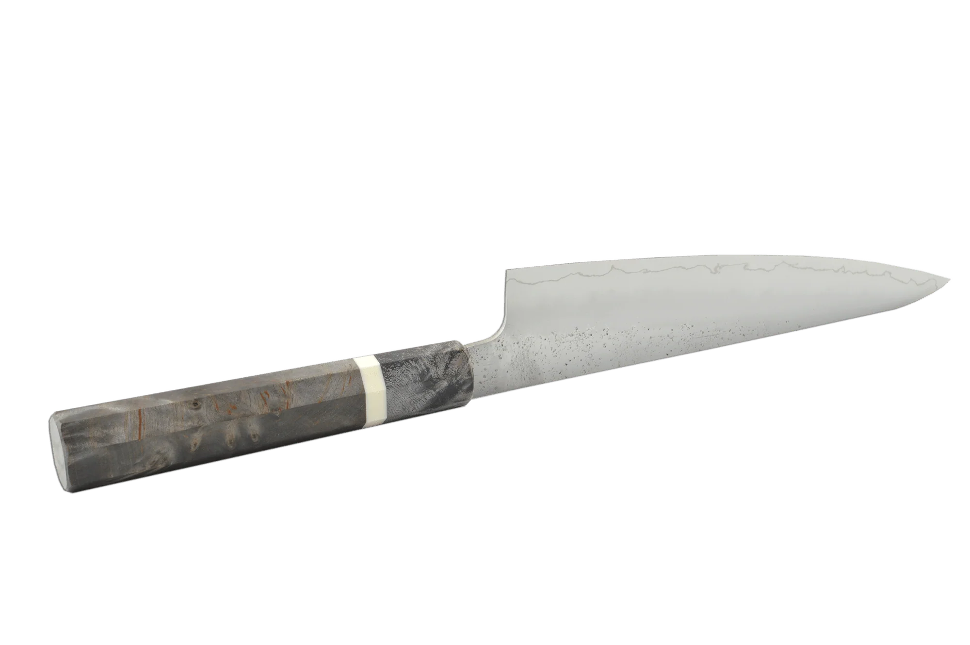 Ginrei Silver3 Nashiji Birch Ko-Santoku 150mm - Image 2
