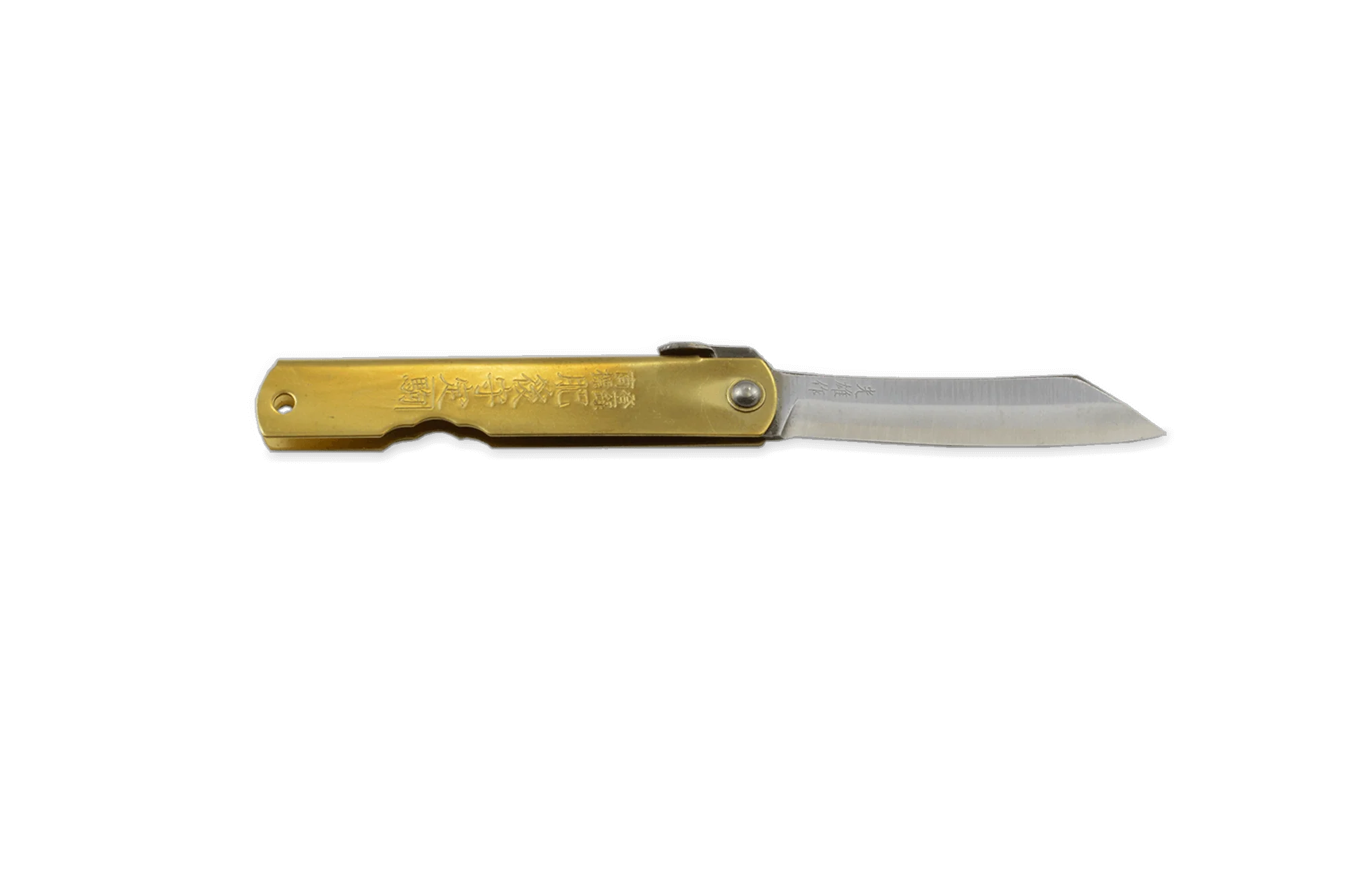 Higonokami Gold Pocket Knife 75mm