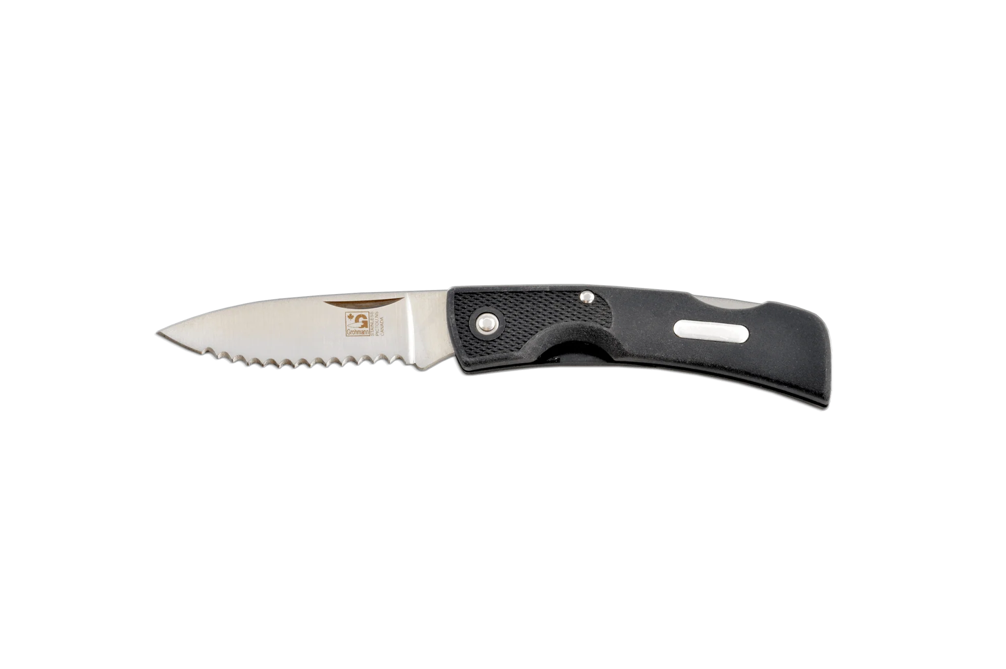 Grohmann Featherweight Z390SW Serrated Lockblade 75mm