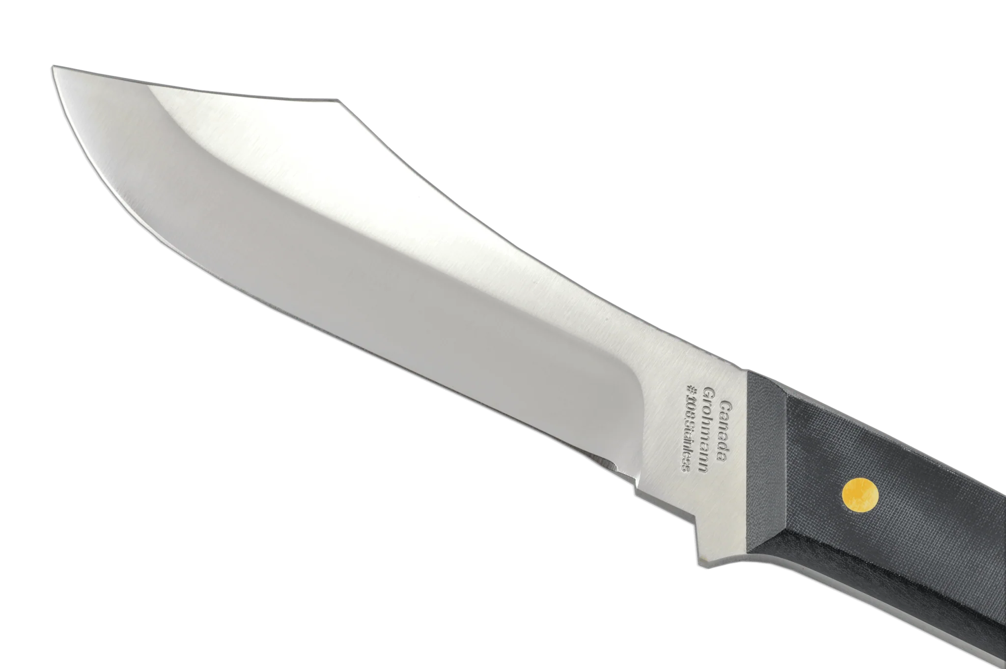 Grohmann Hunting Black Micarta Knife 140mm - Image 2