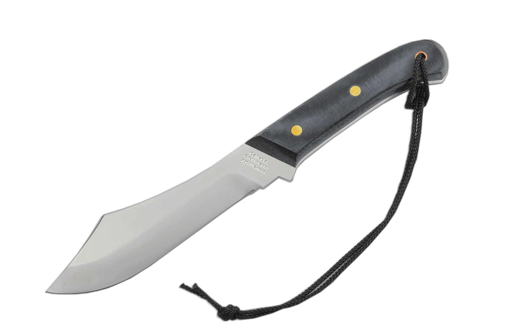 Grohmann Hunting Black Micarta Knife 140mm - Image 4