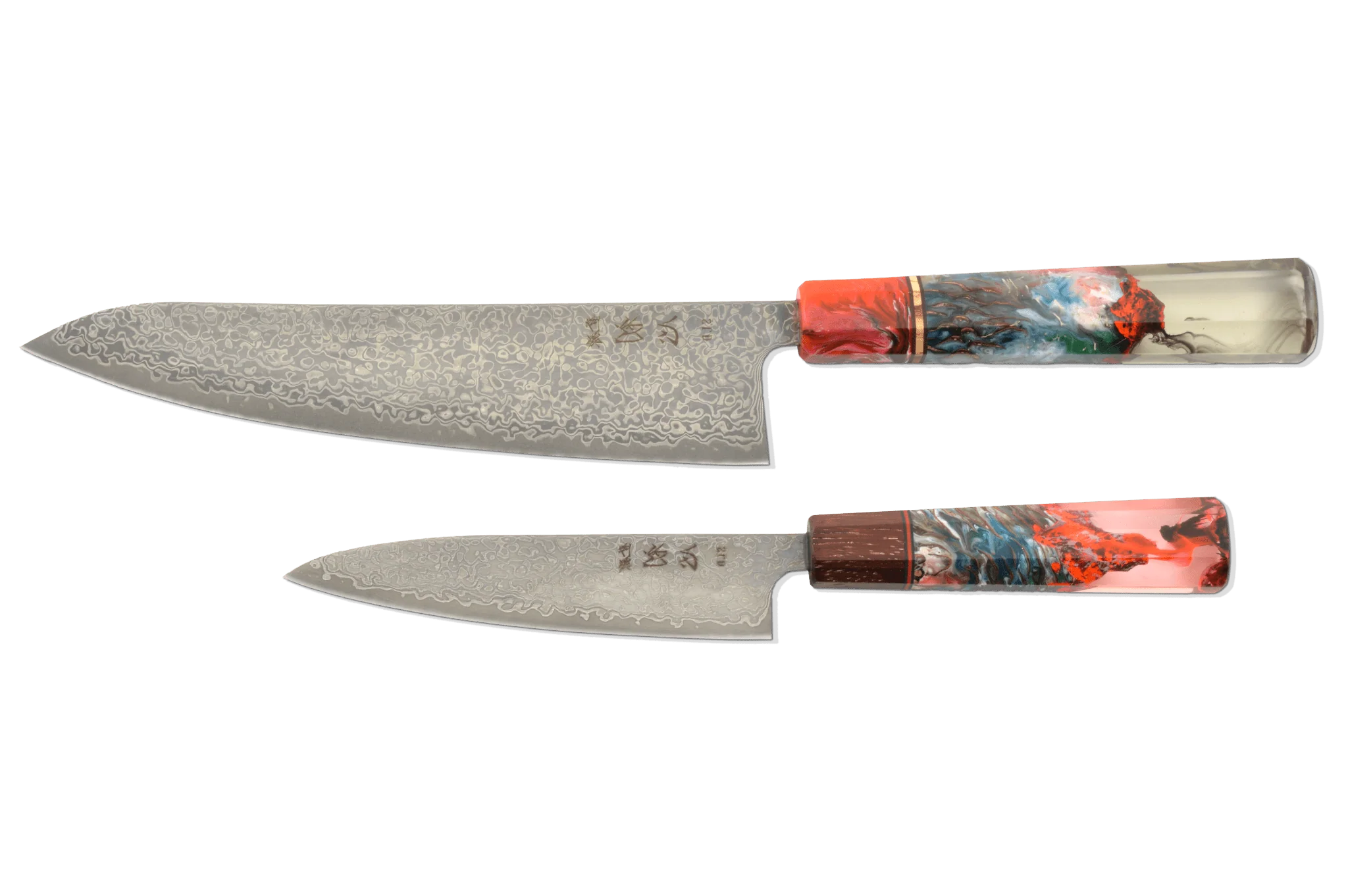 Hatsukokoro Hikari Damascus SLD Custom Duo