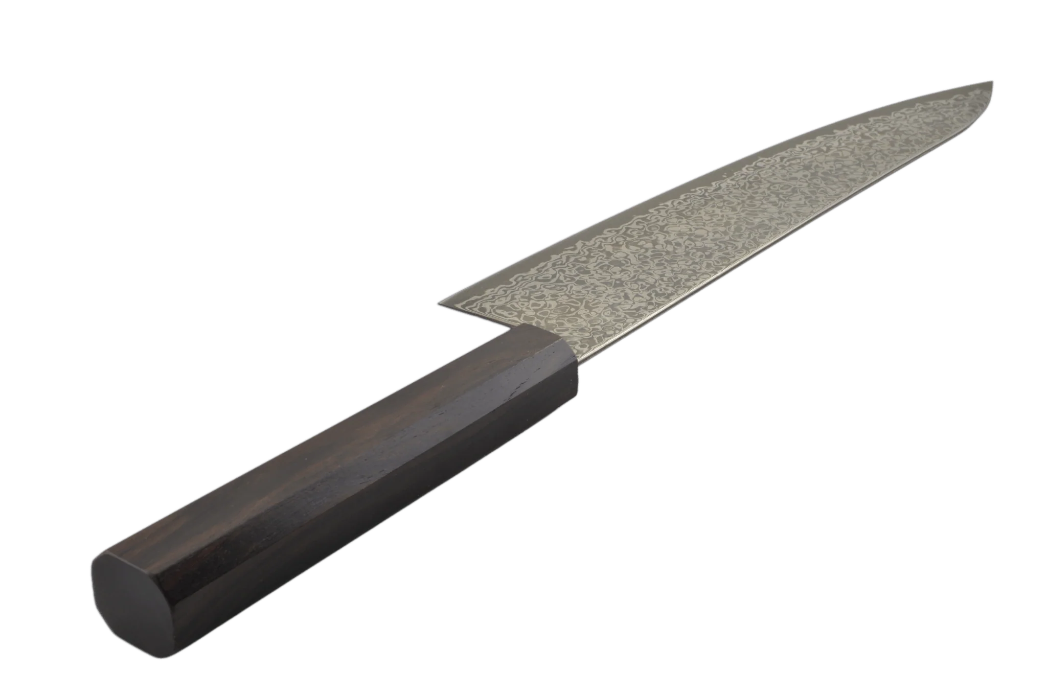 Hatsukokoro Hikari Damascus SLD Ebony Gyuto 210mm - Image 2