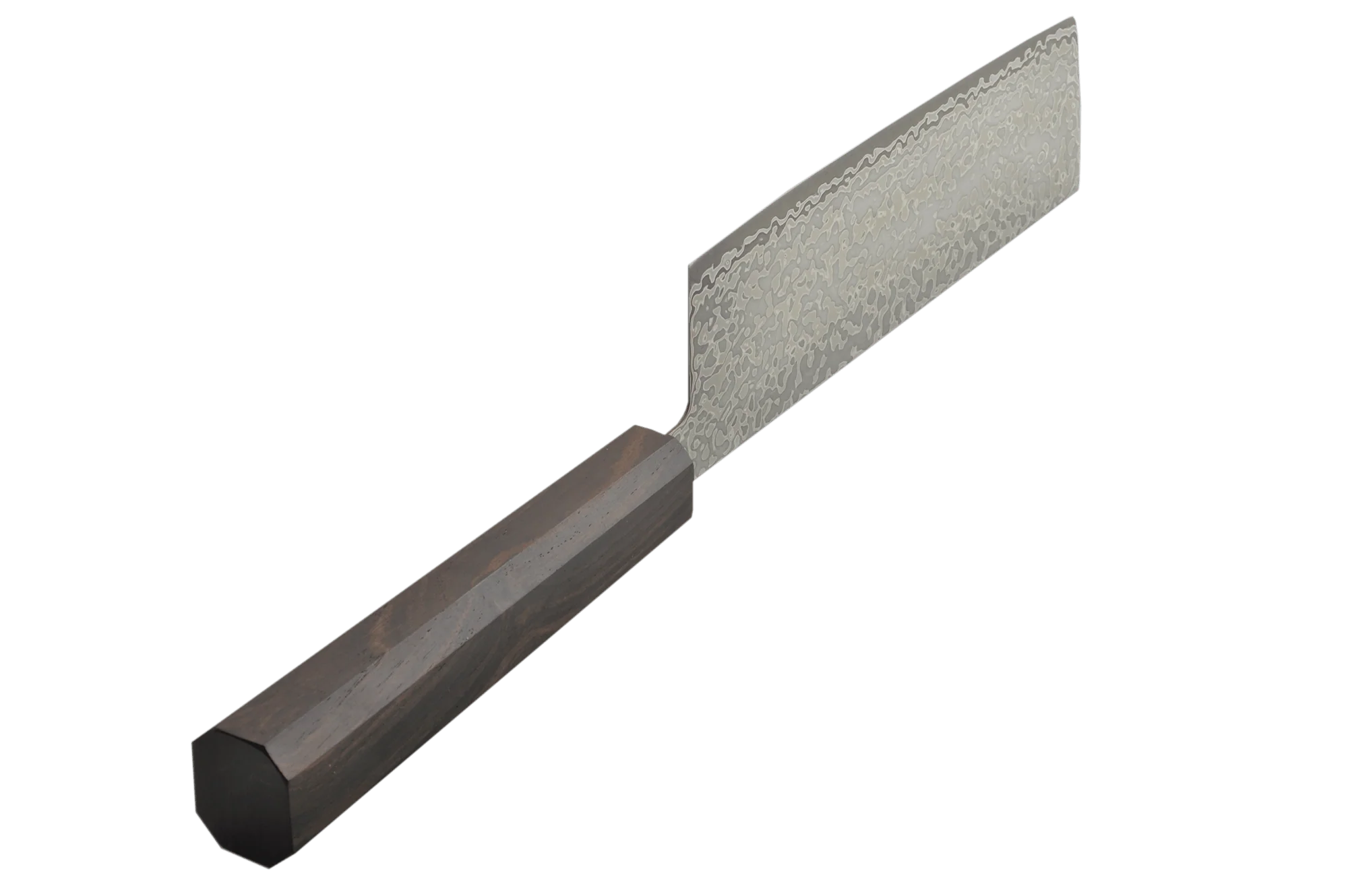 Hatsukokoro Hikari Damascus SLD Ebony Nakiri 170mm - Image 2