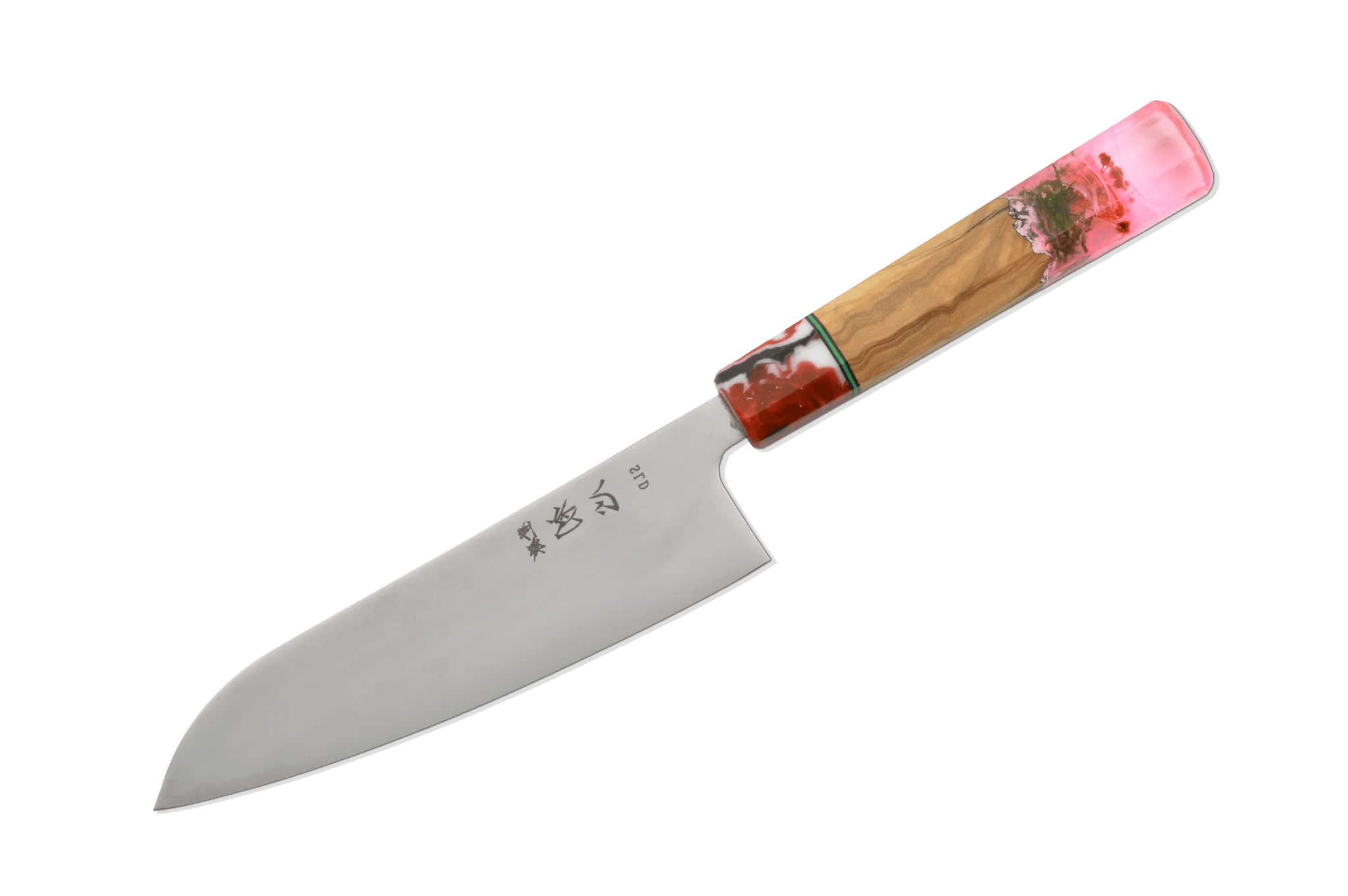 Hatsukokoro Hikari SLD Custom Santoku 170mm
