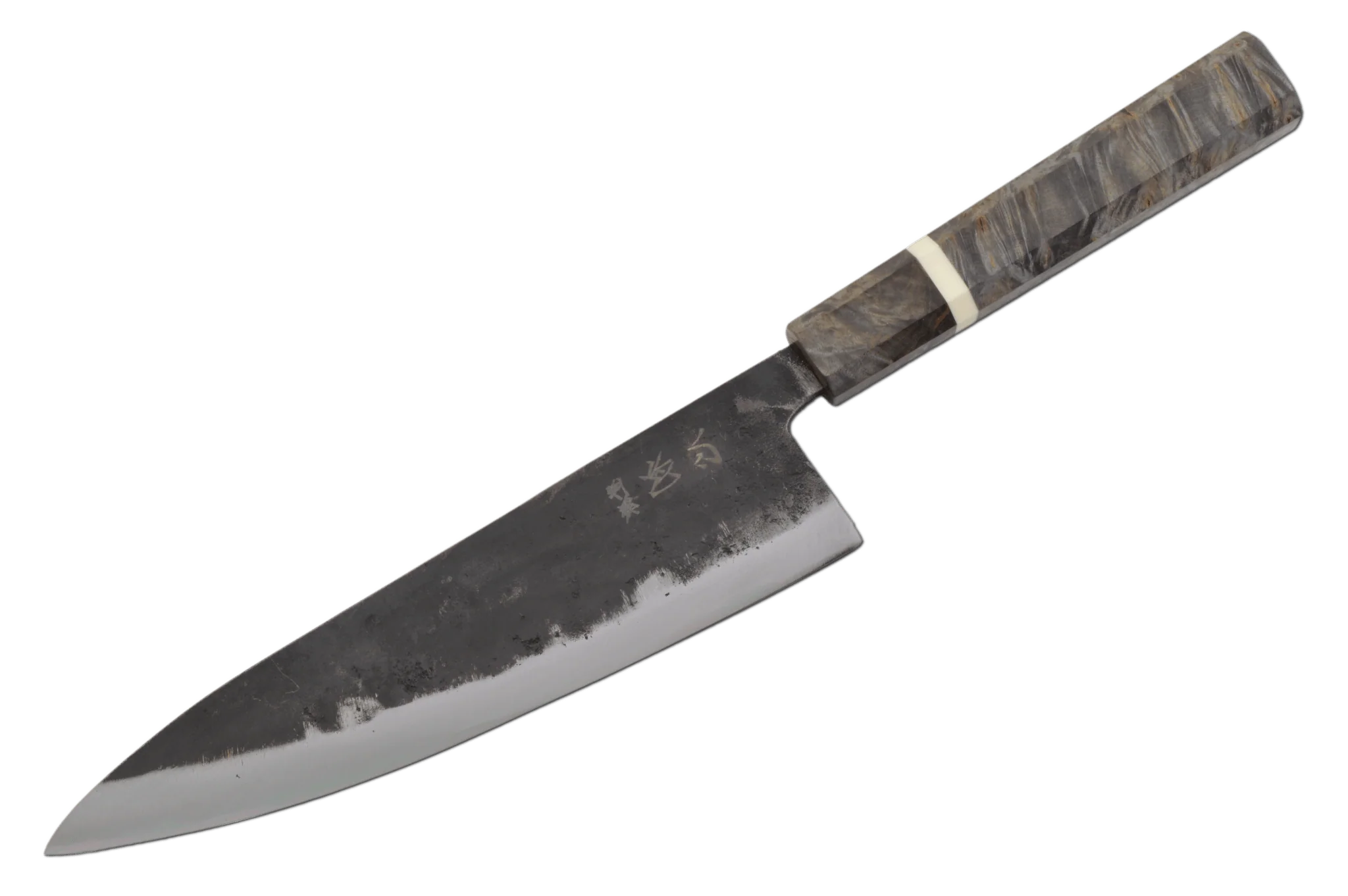 Hatsukokoro Kurogane Birch Gyuto 210mm
