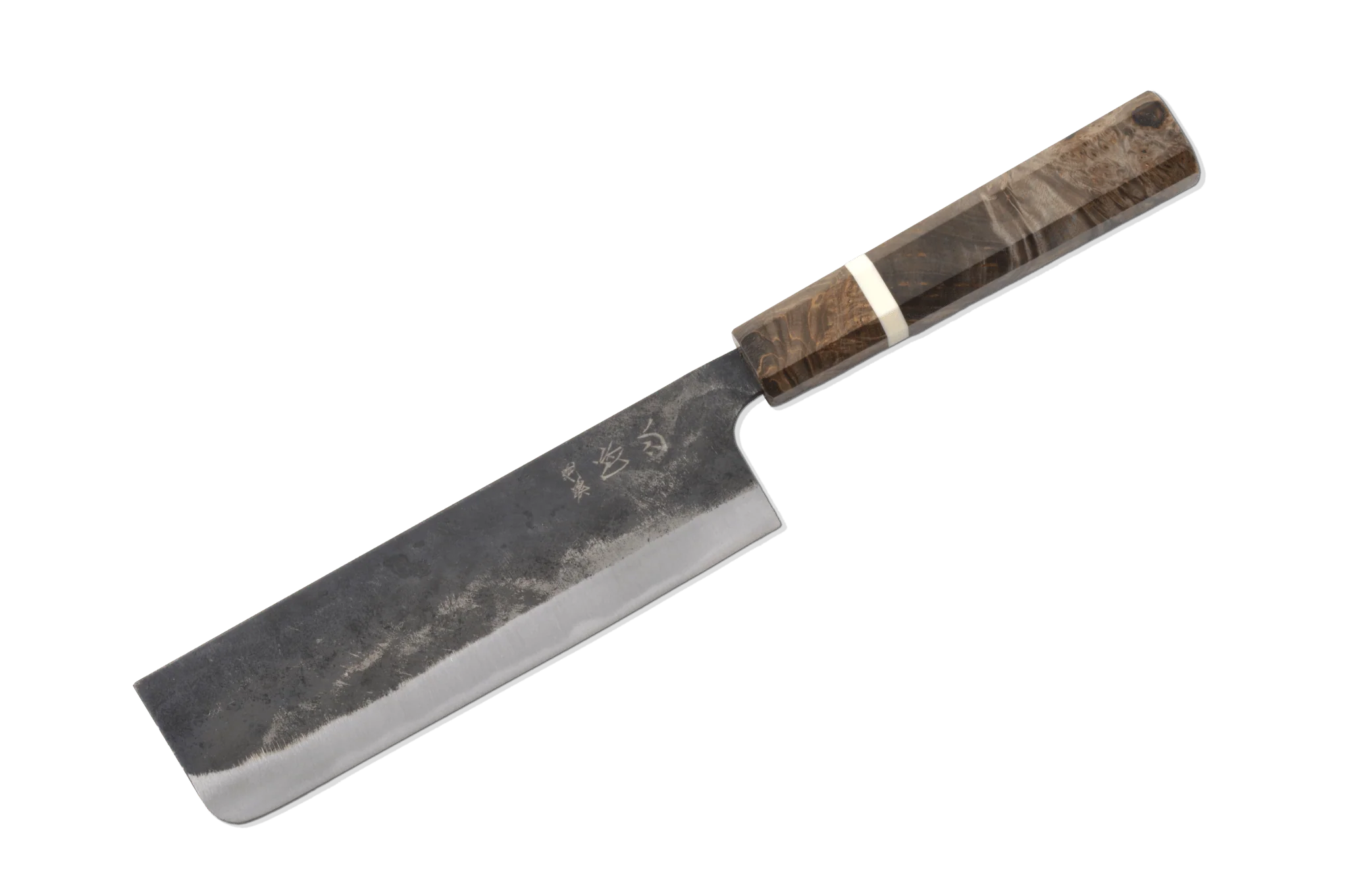 Hatsukokoro Kurogane Birch Nakiri 165mm