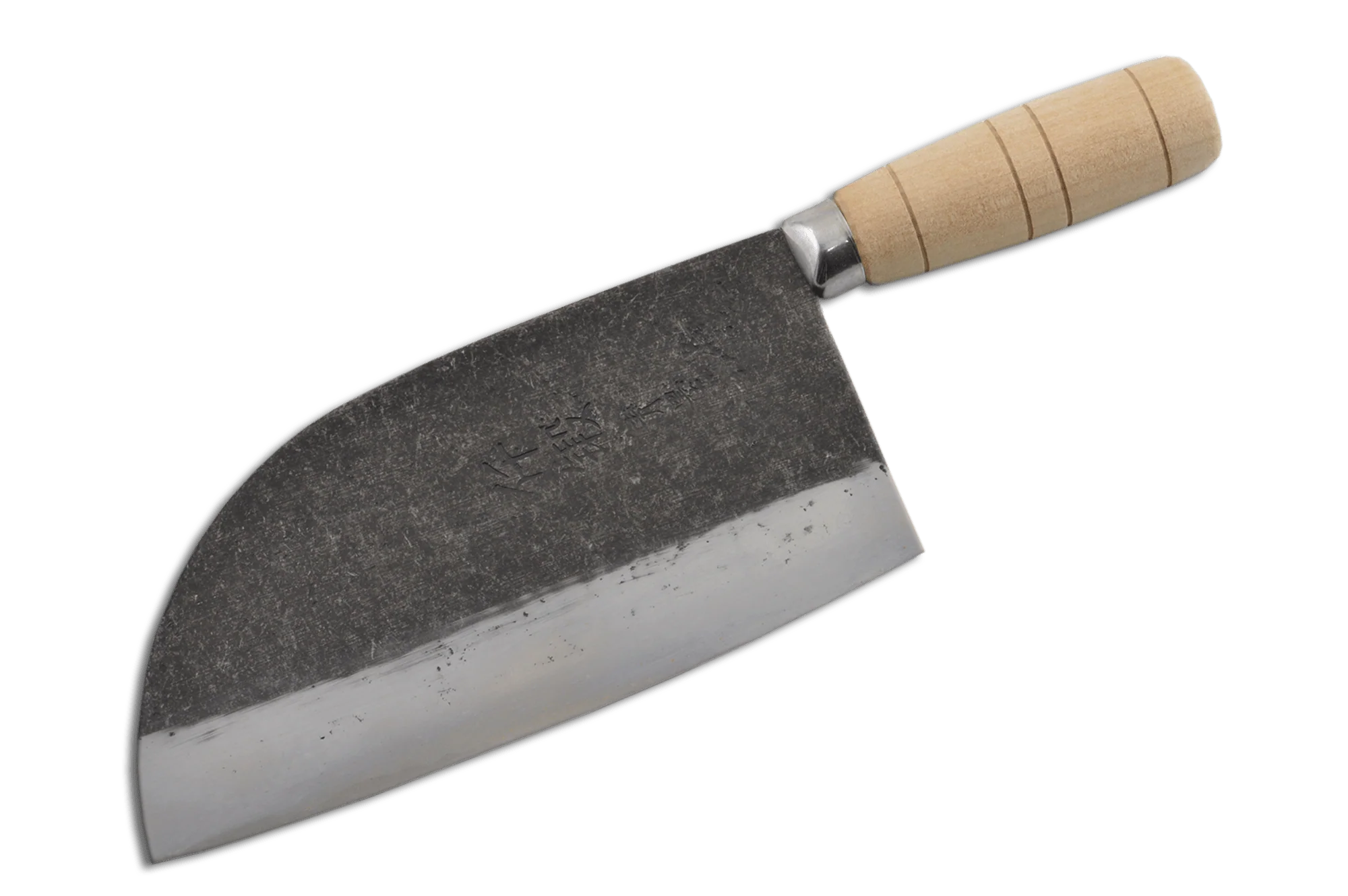 Hatsukokoro Sentan AO2 Kurouchi Tall Santoku 190mm