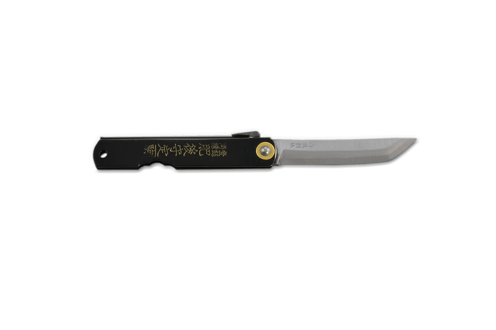 Higonokami Black Ken-Gata Pocket Knife 75mm