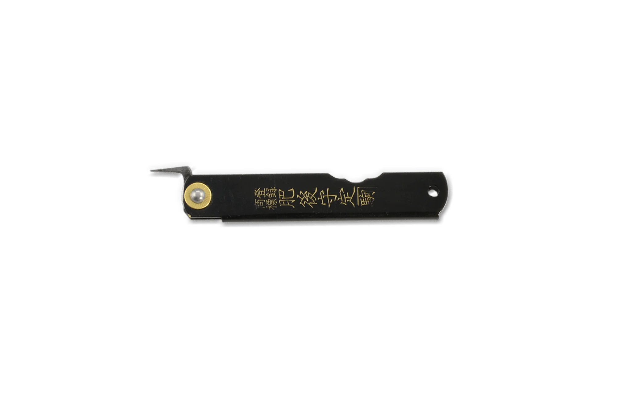 Higonokami Black Ken-Gata Pocket Knife 75mm - Image 2