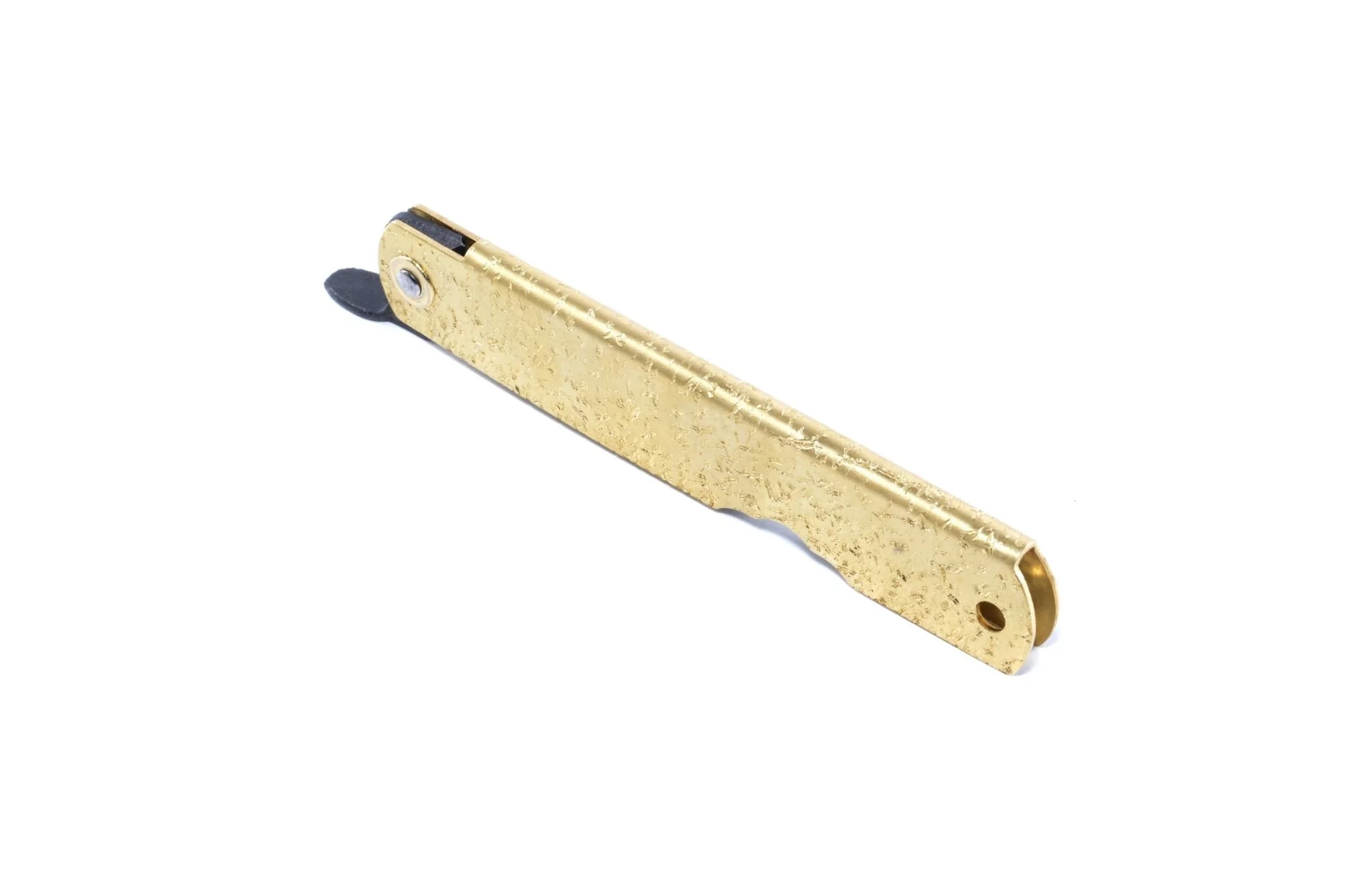 Higonokami Bright Gold Pocket Knife 75mm - Image 4