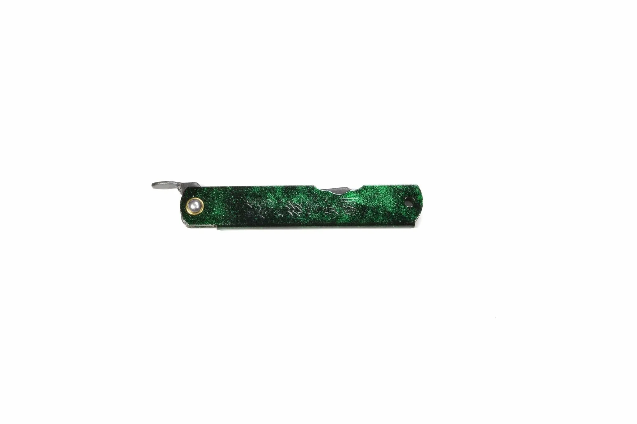Higonokami Green Jade Pocket Knife 75mm - Image 4
