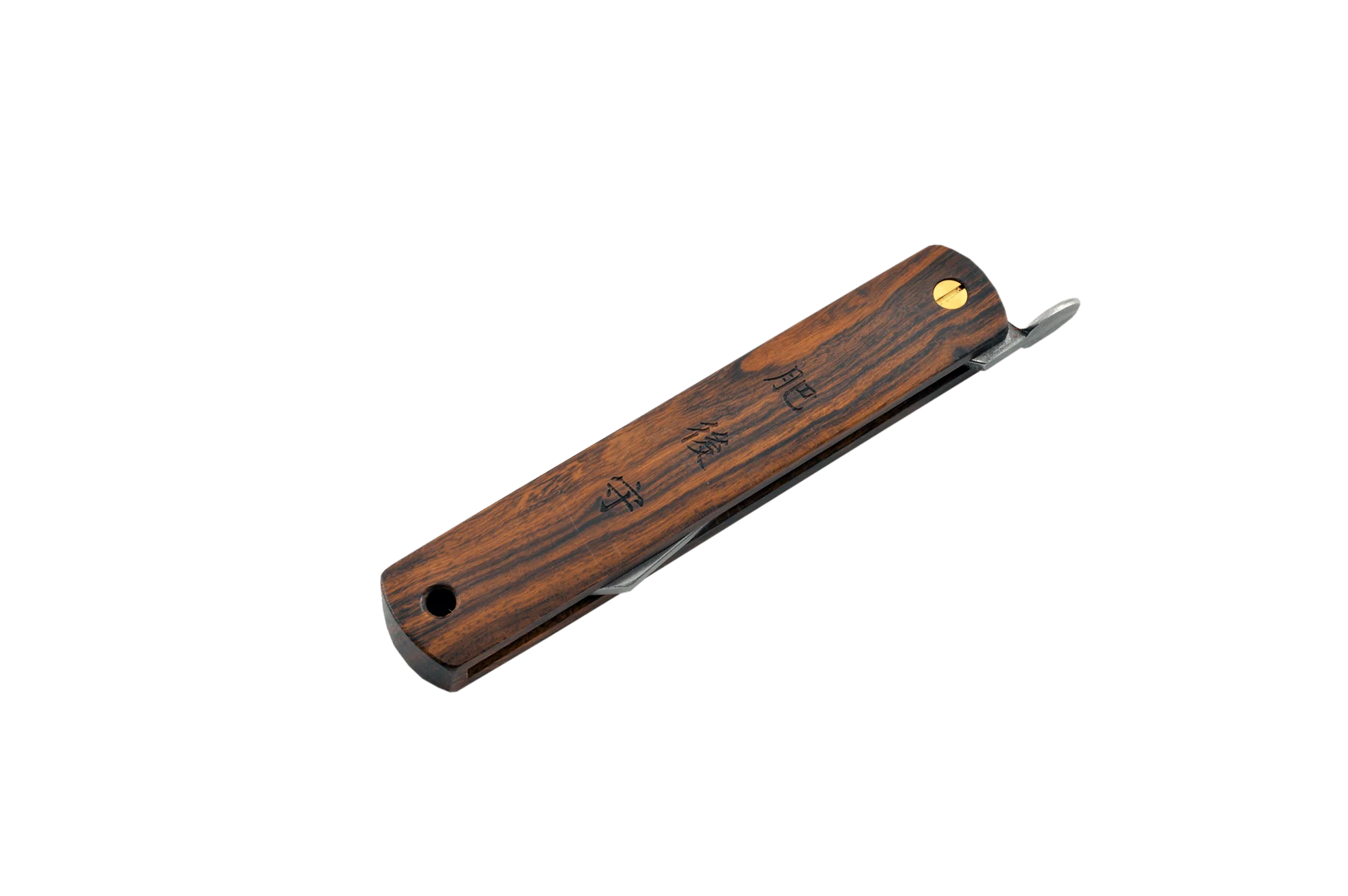 Higonokami Iron Wood Pocket Knife 70mm - Image 2