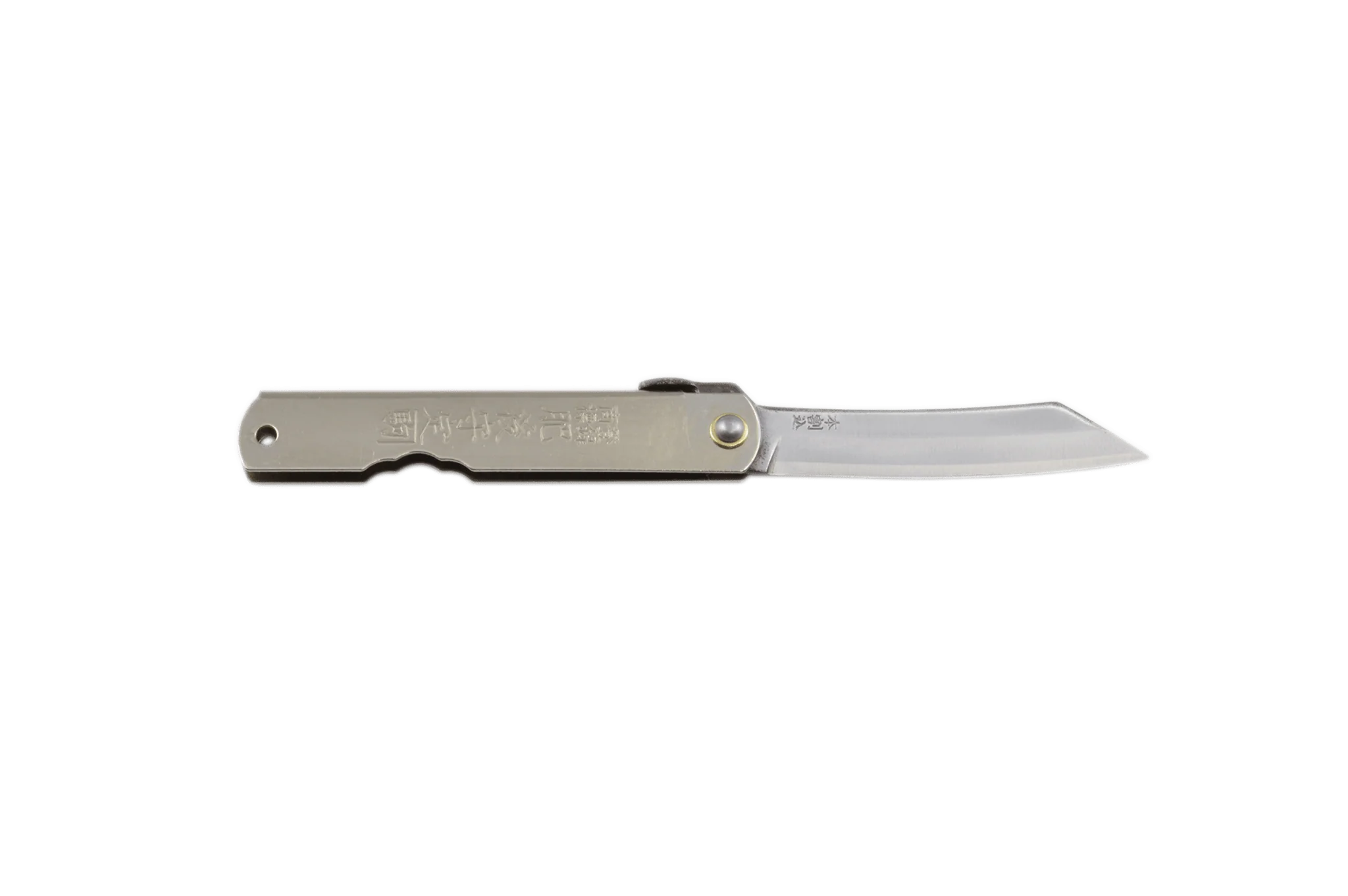 Higonokami Warikomi Silver Pocket Knife