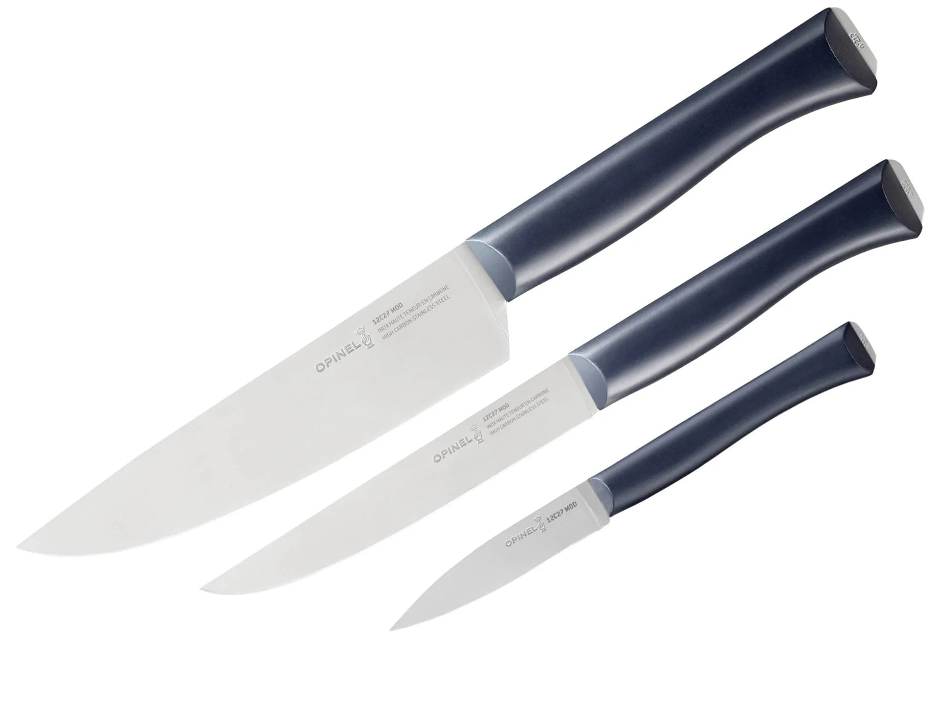 Intempora 3-Pcs Opinel Kitchen Knife Set