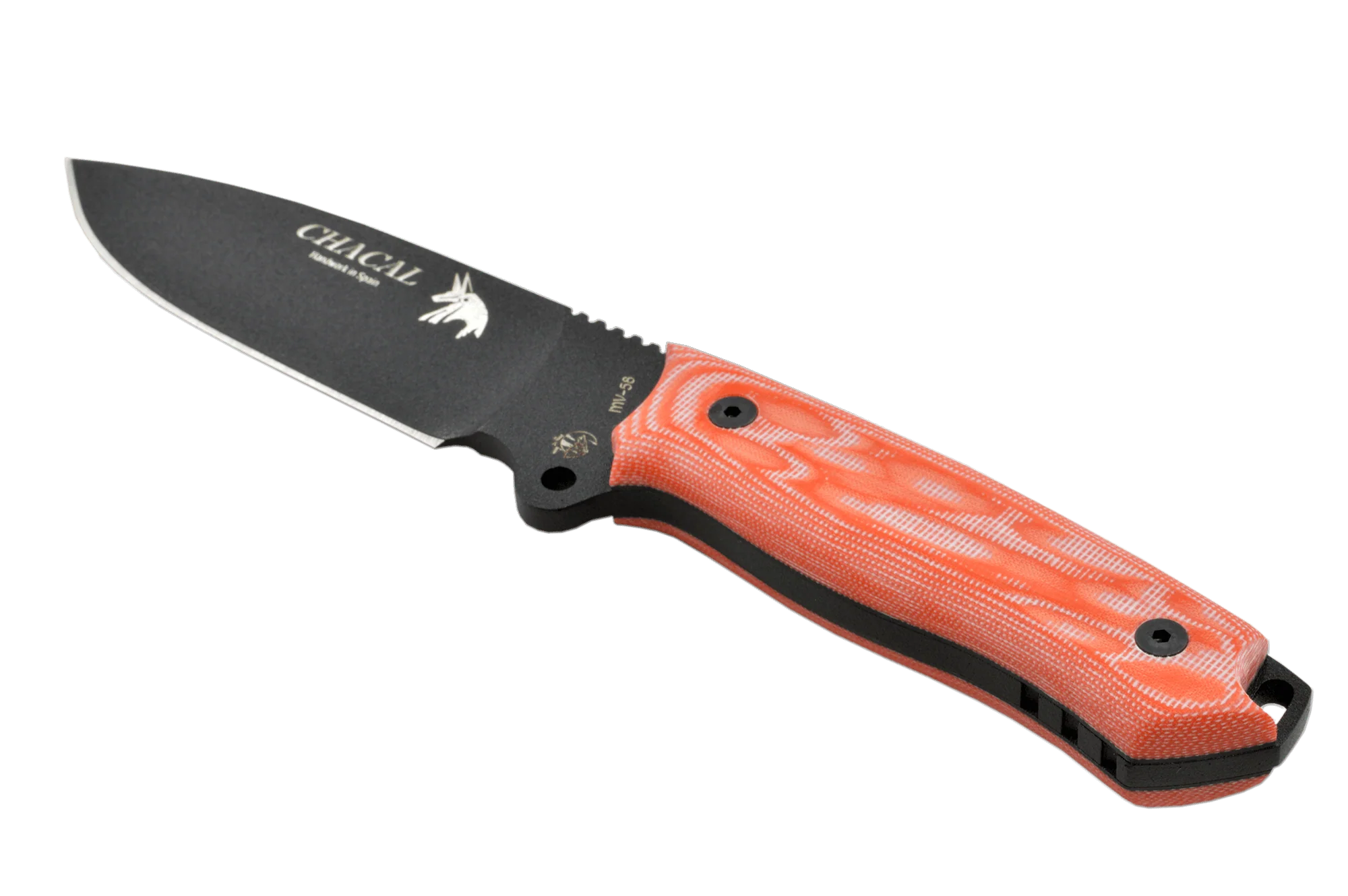 J&V Chacal Piel Micarta Knife 125mm - Image 3