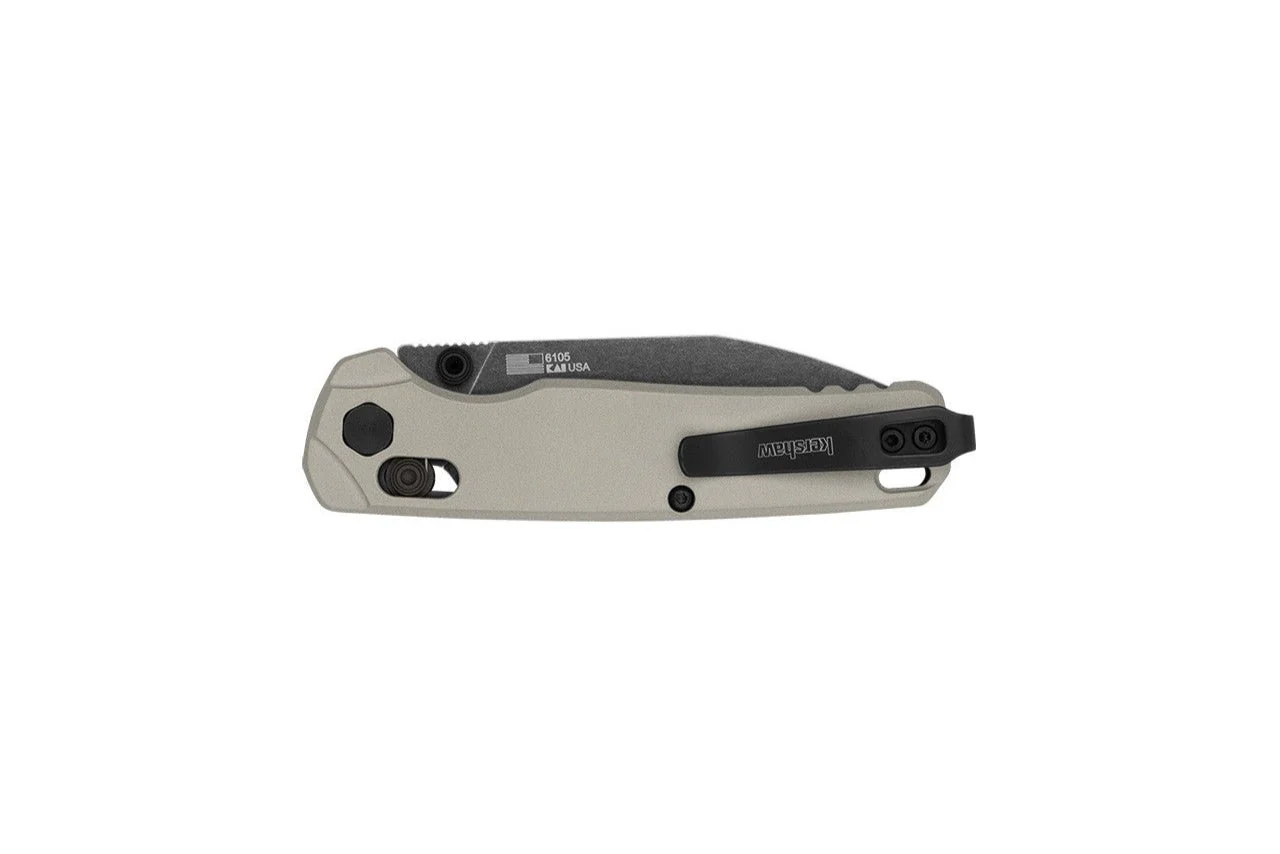 Kershaw Bel Air - Black on Grey Aluminum EDC Pocket Knife 80mm - Image 2