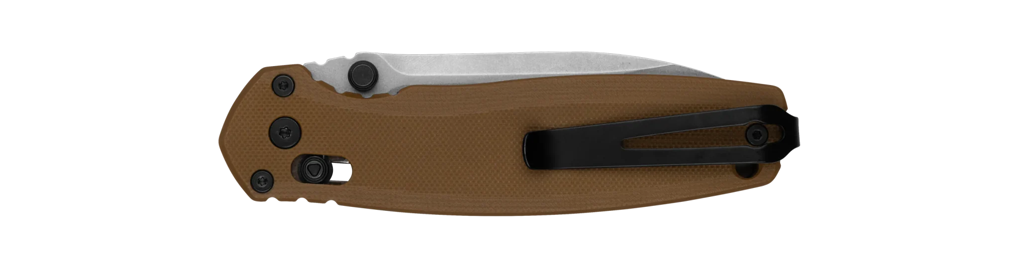 Kershaw Broadside - G10 (Tan) Pocket Knife 90mm - Image 3