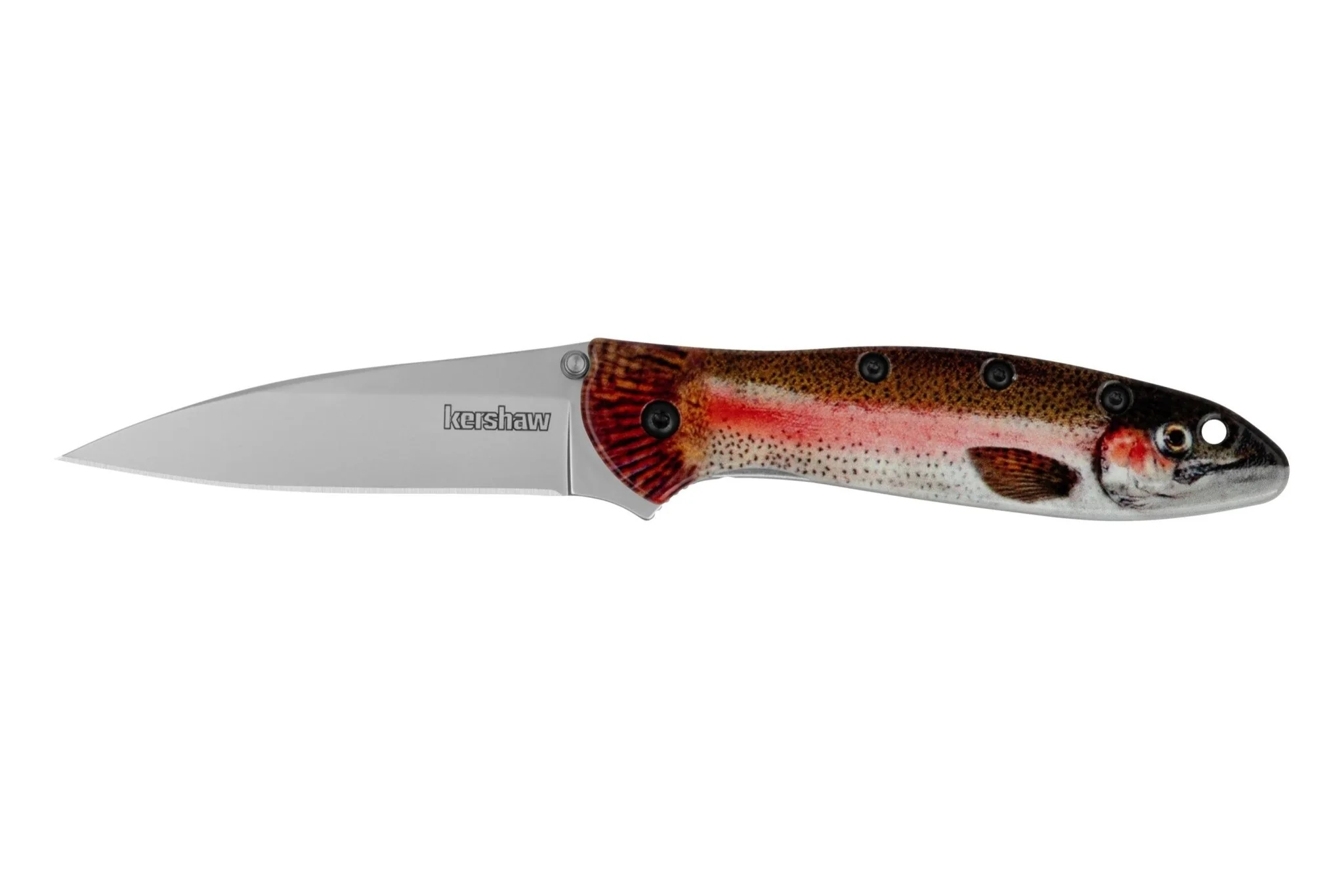 Kershaw Leek - Rainbow Trout Pocket Knife 75mm