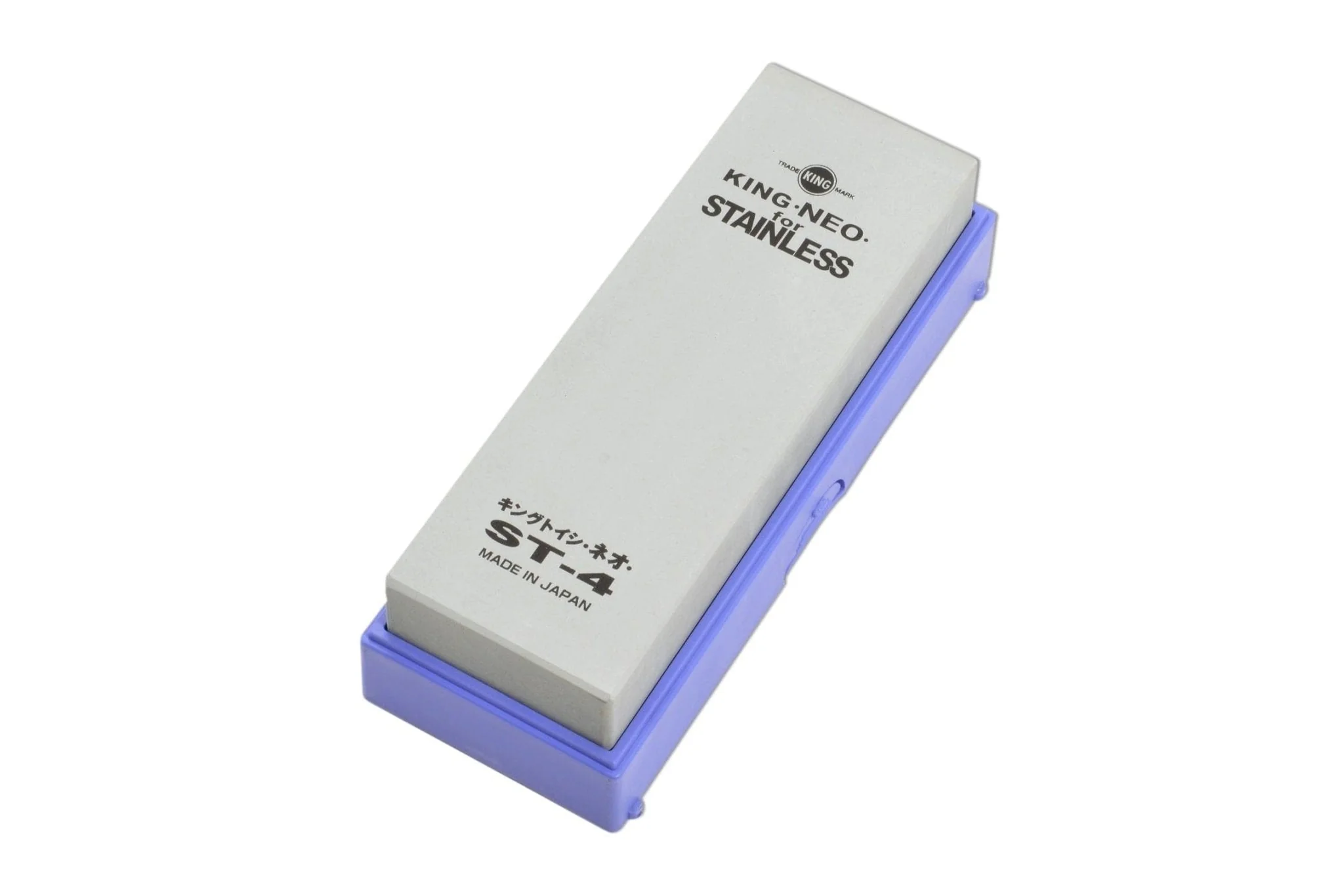 King #800 ST-4 Neo Stainless Sharpening Whetstone