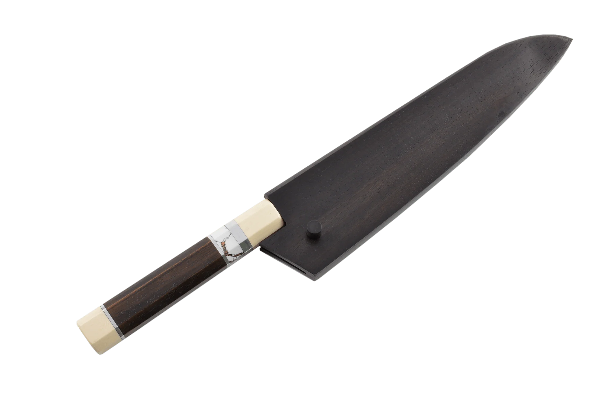 Kuyamokit VG10 Kurouchi Custom Gyuto 200mm - Image 3