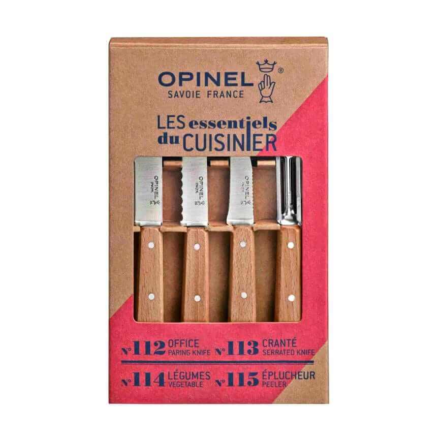 Les Essentiels Naturel 4-Pcs Opinel Utility Set - Image 2