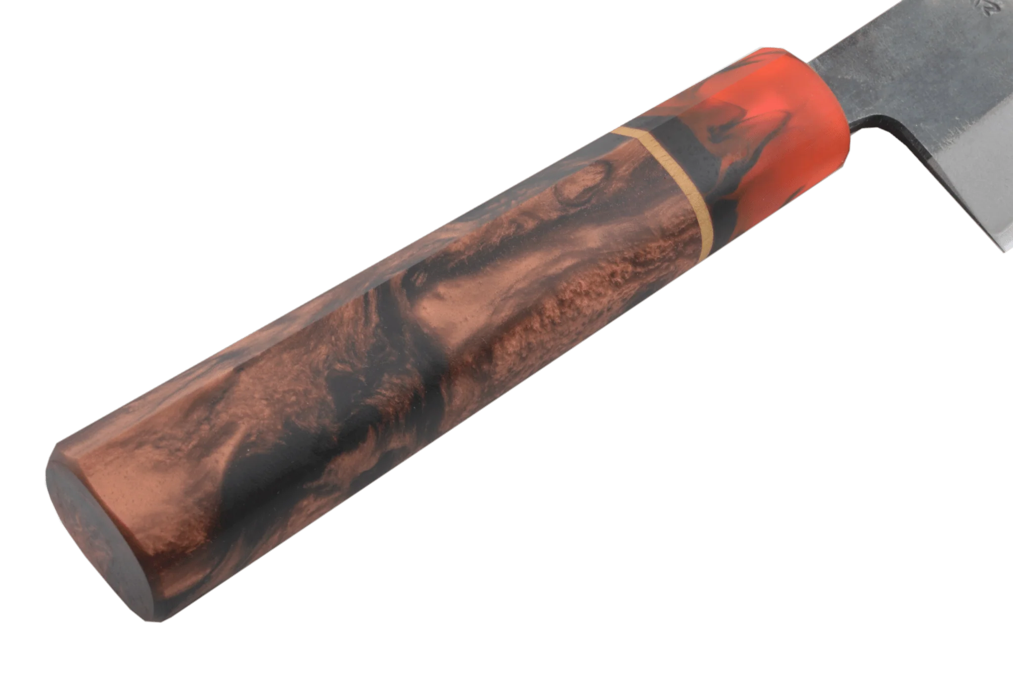 Muneishi Custom Epoxy Ao Santoku 170mm - Image 3