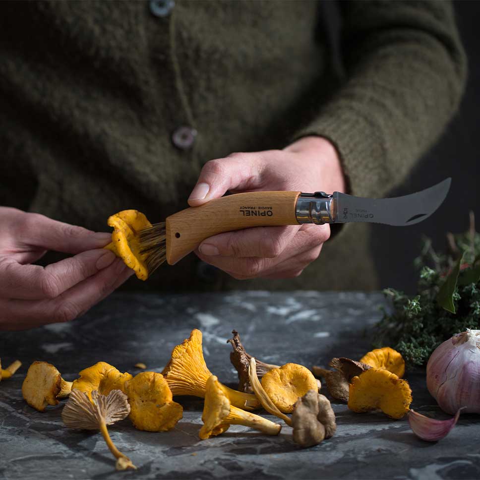 Mushroom Oak #8 with Sheath - Opinel Knife 70mm - Image 4