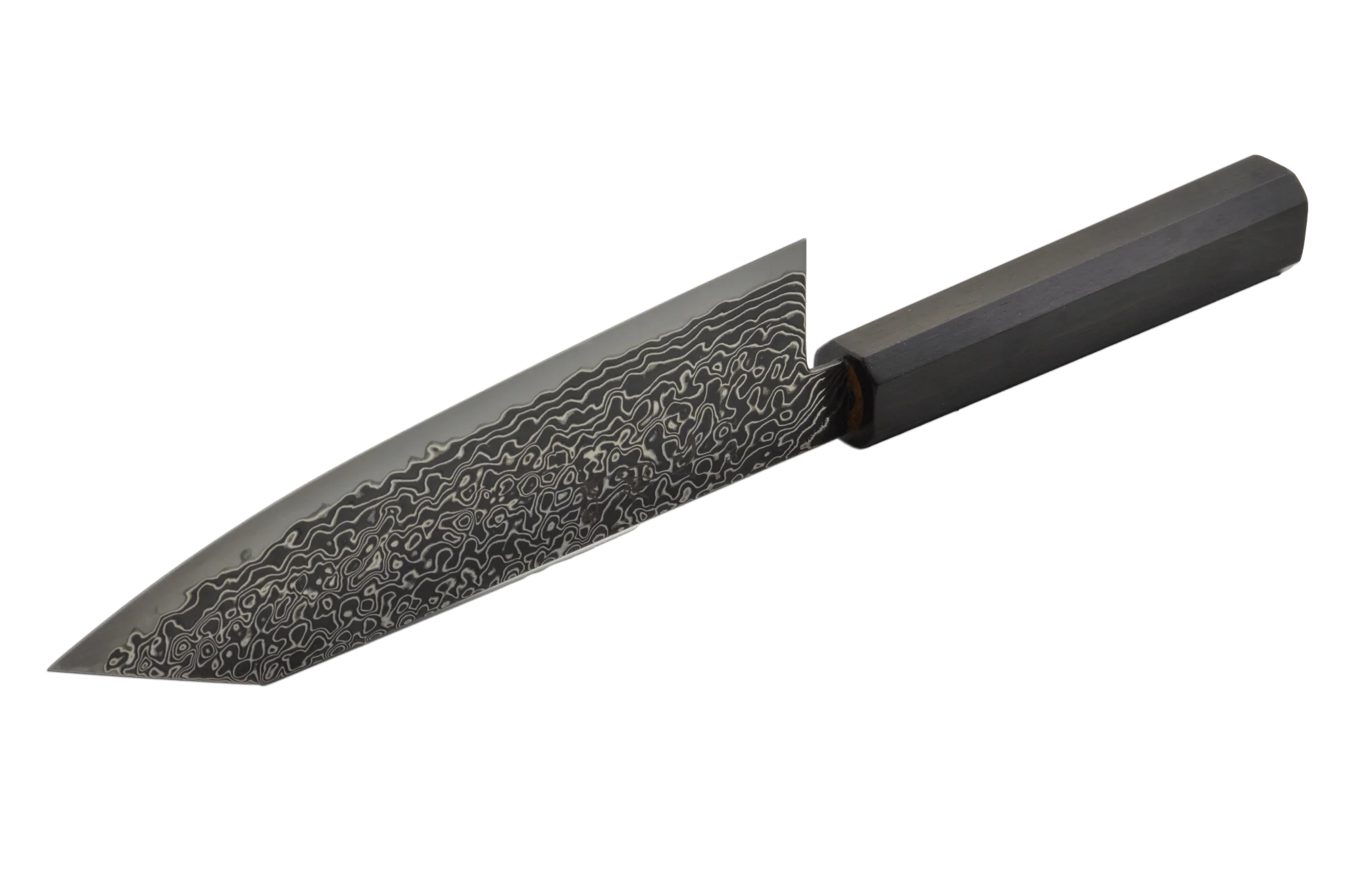 Ryuhyo Kurozome R2/SG2 Damascus Bunka 180mm - Image 2