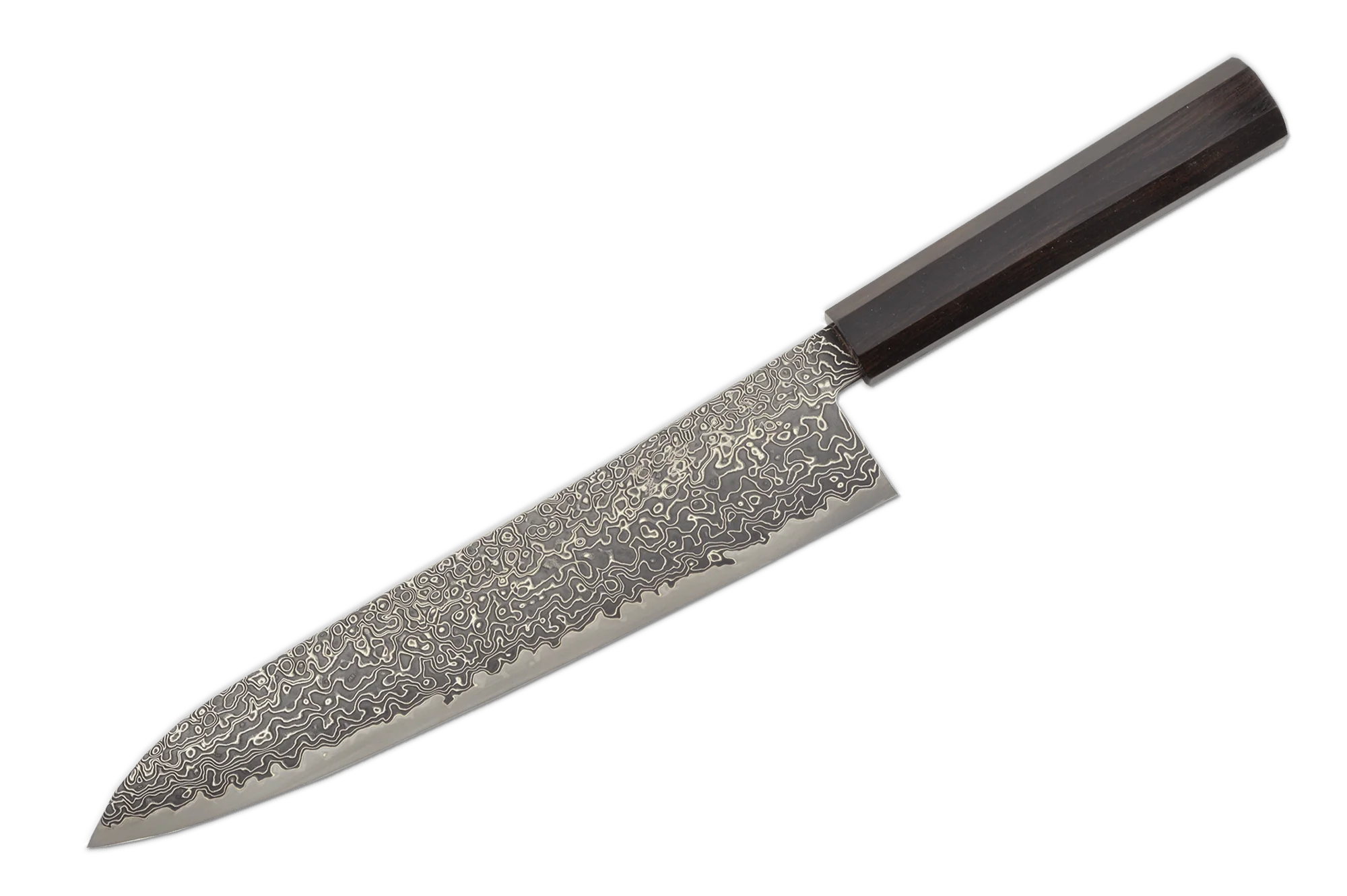 Ryuhyo Kurozome R2/SG2 Damascus Gyuto 210mm
