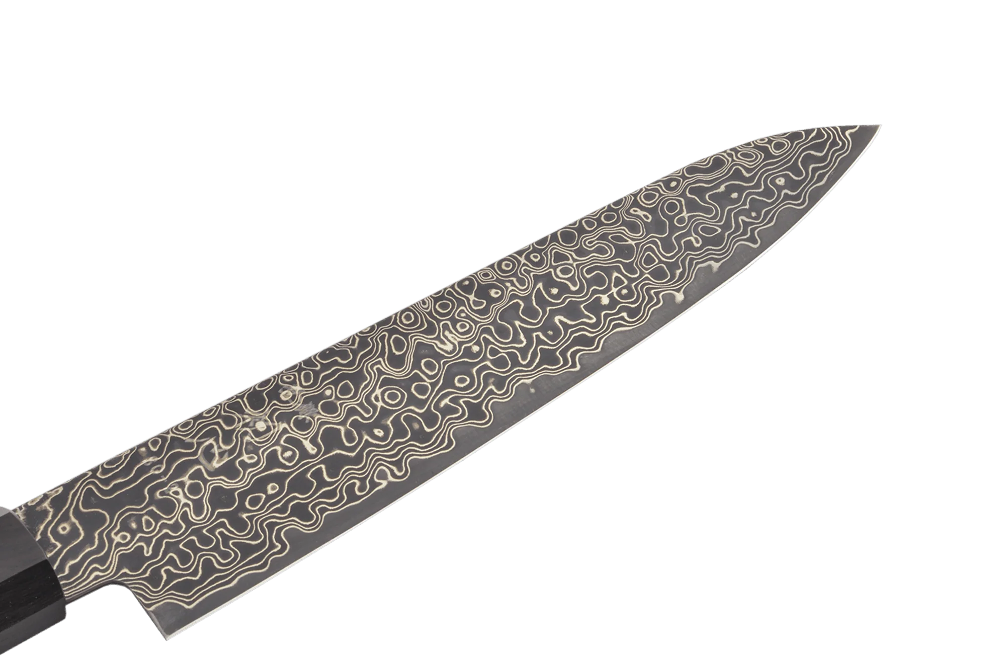 Ryuhyo Kurozome R2/SG2 Damascus Petty 150mm - Image 3