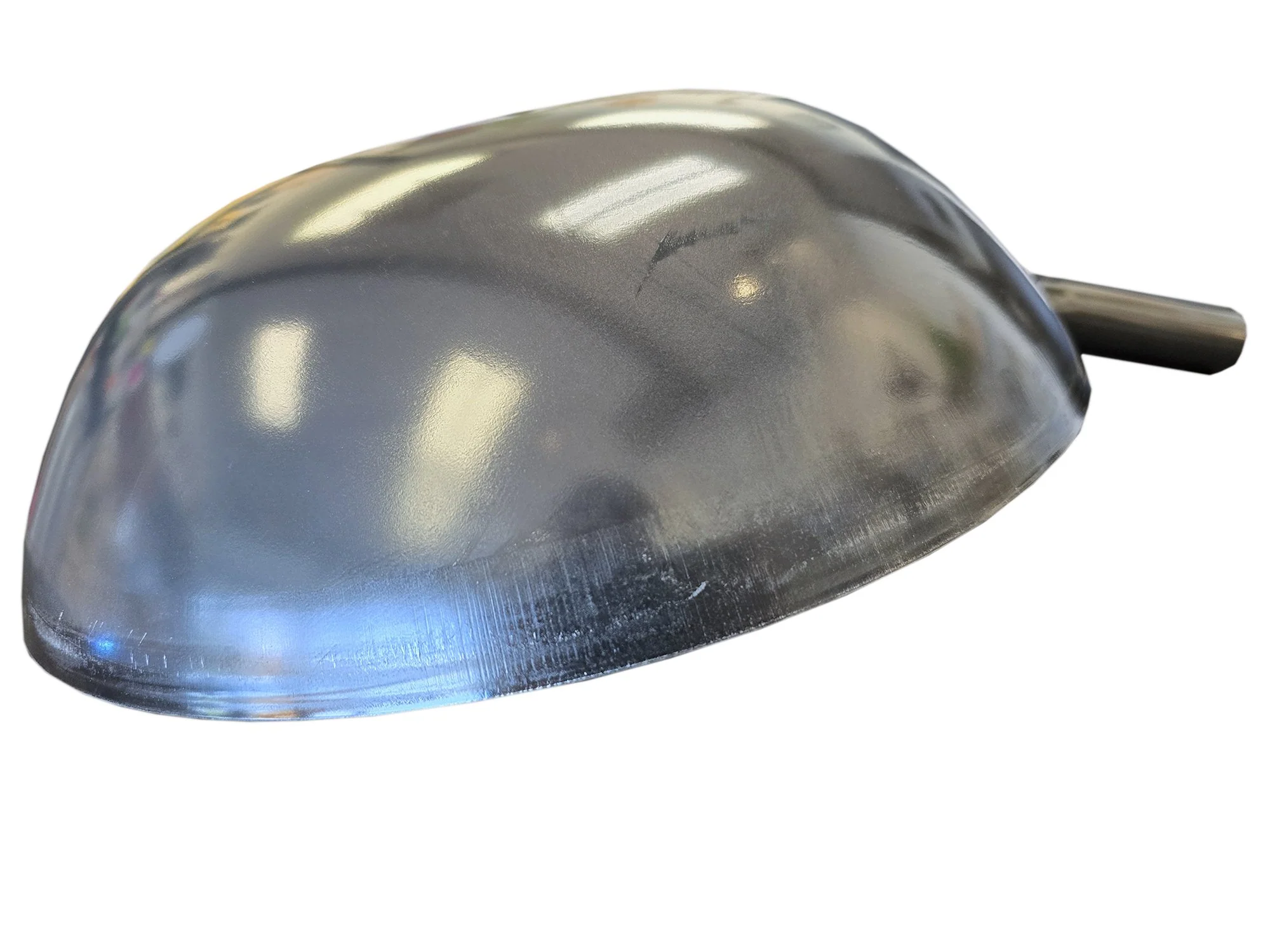 Shimamoto Japanese Carbon Wok | Steel Handle - Round Bottom 33cm - Image 2