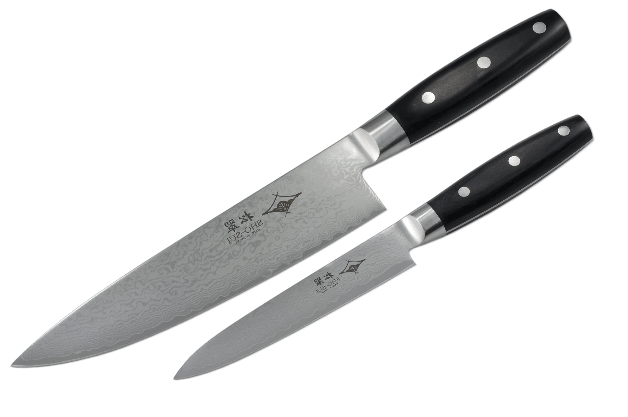 Shosui 69-Layer Damascus Chef Duo