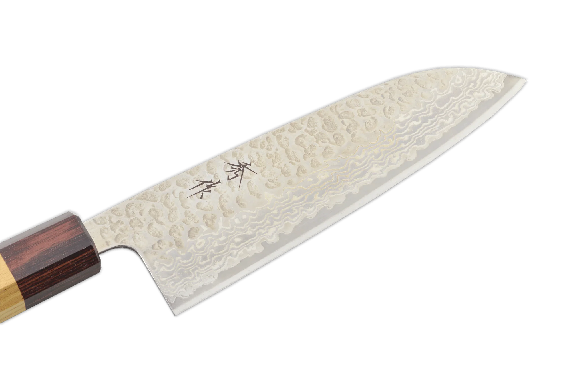 Shusaku Ginsan Damascus 2.0 Santoku 165mm - Image 3