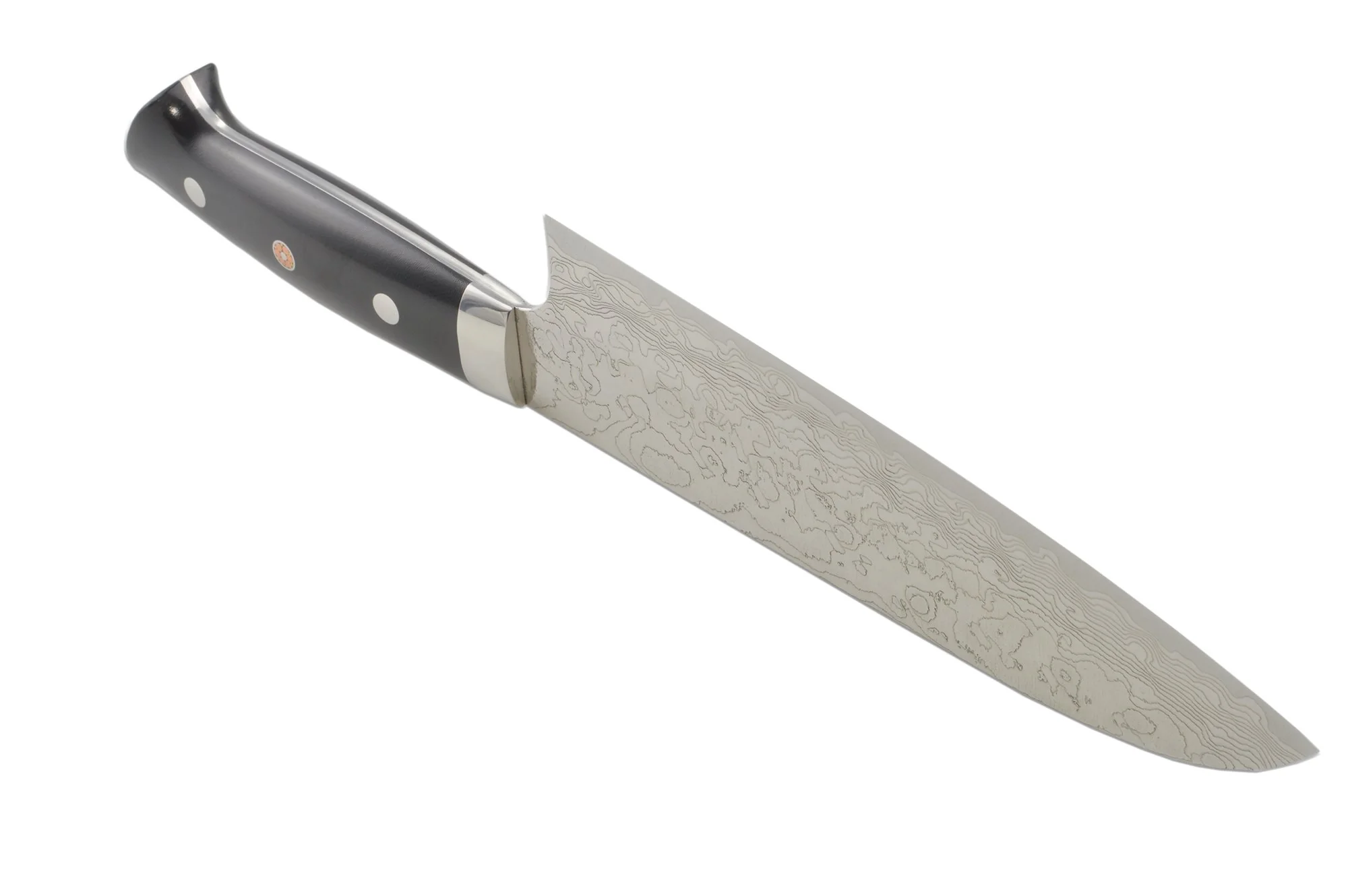 Takeshi Saji R2 Diamond Damascus Santoku 180mm - Image 2