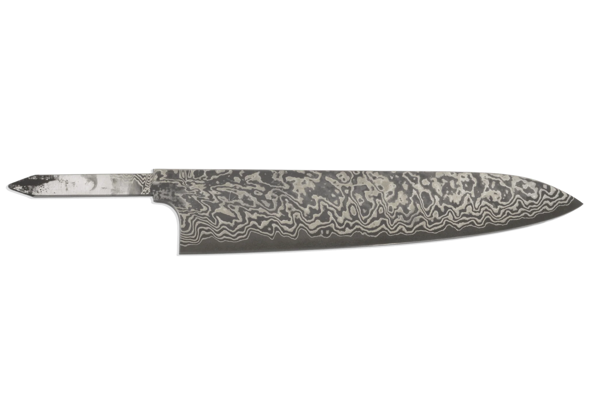 Yorokobi SLD Kurouchi Damascus Gyuto 240mm (Blade Only)