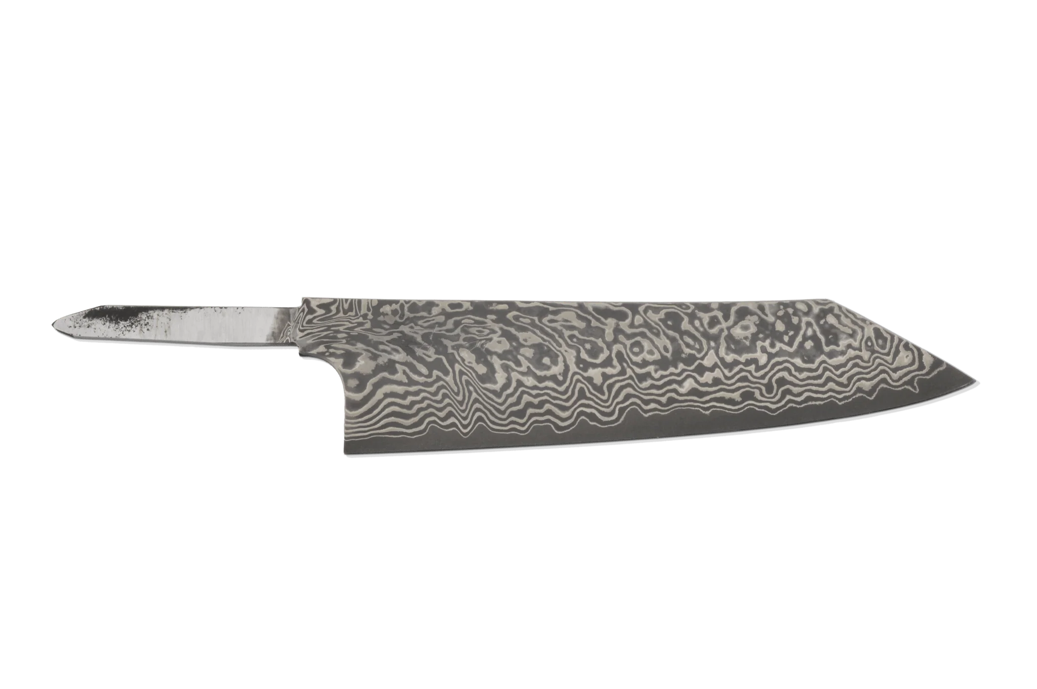 Yorokobi SLD Kurouchi Damascus Kiritsuke 210mm (Blade Only)