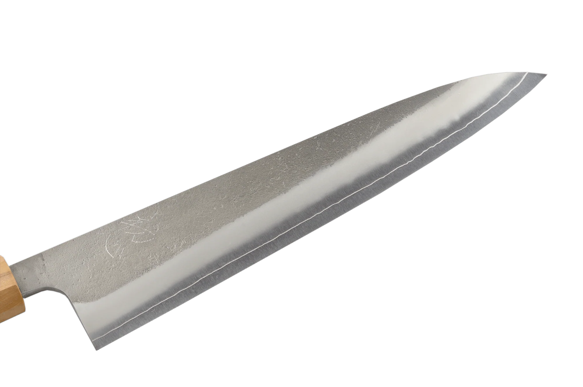Yoshikane SKD Nashiji Olive Gyuto 240mm - Image 4